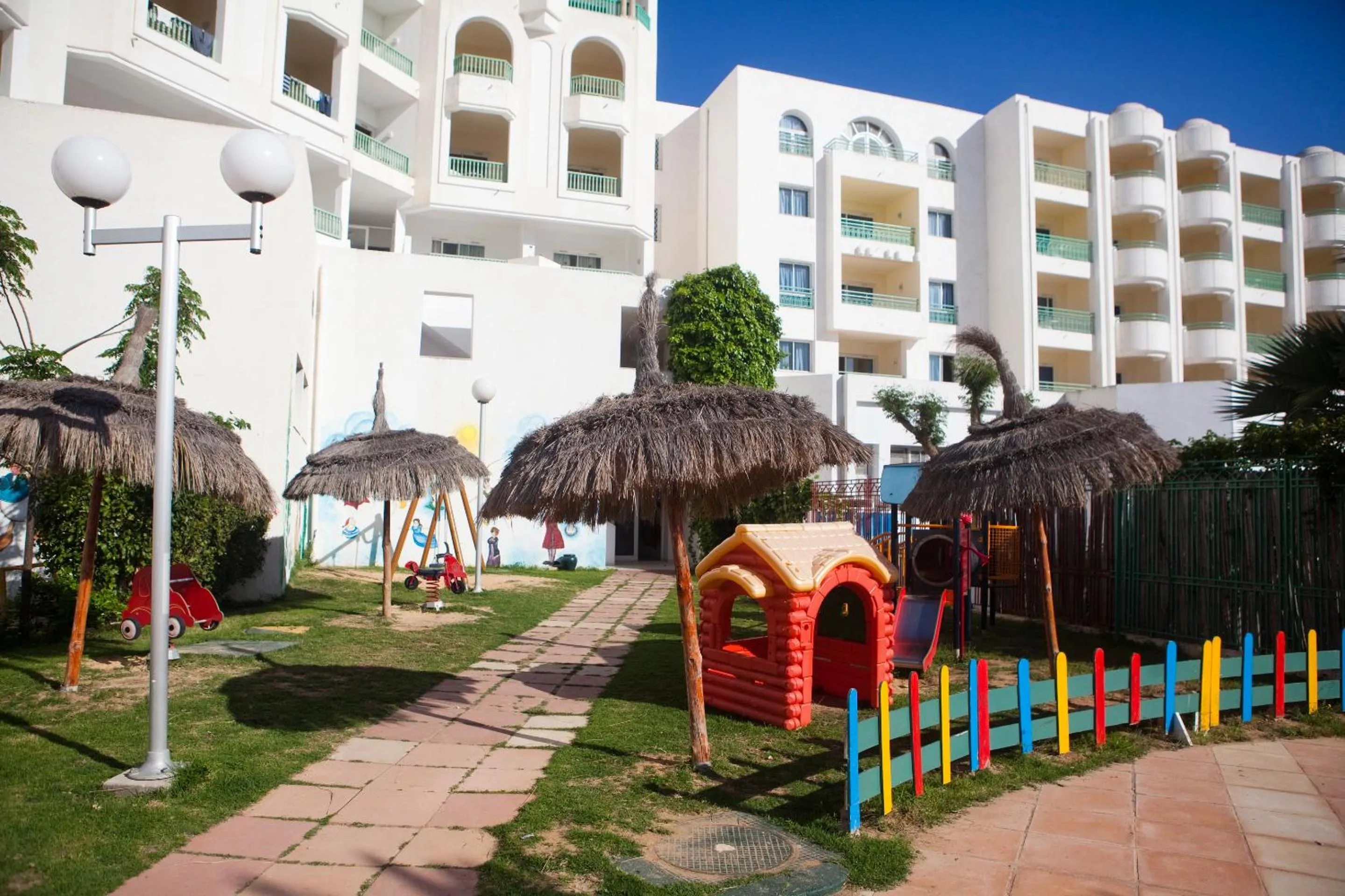 Children play ground in El Mouradi Hammamet