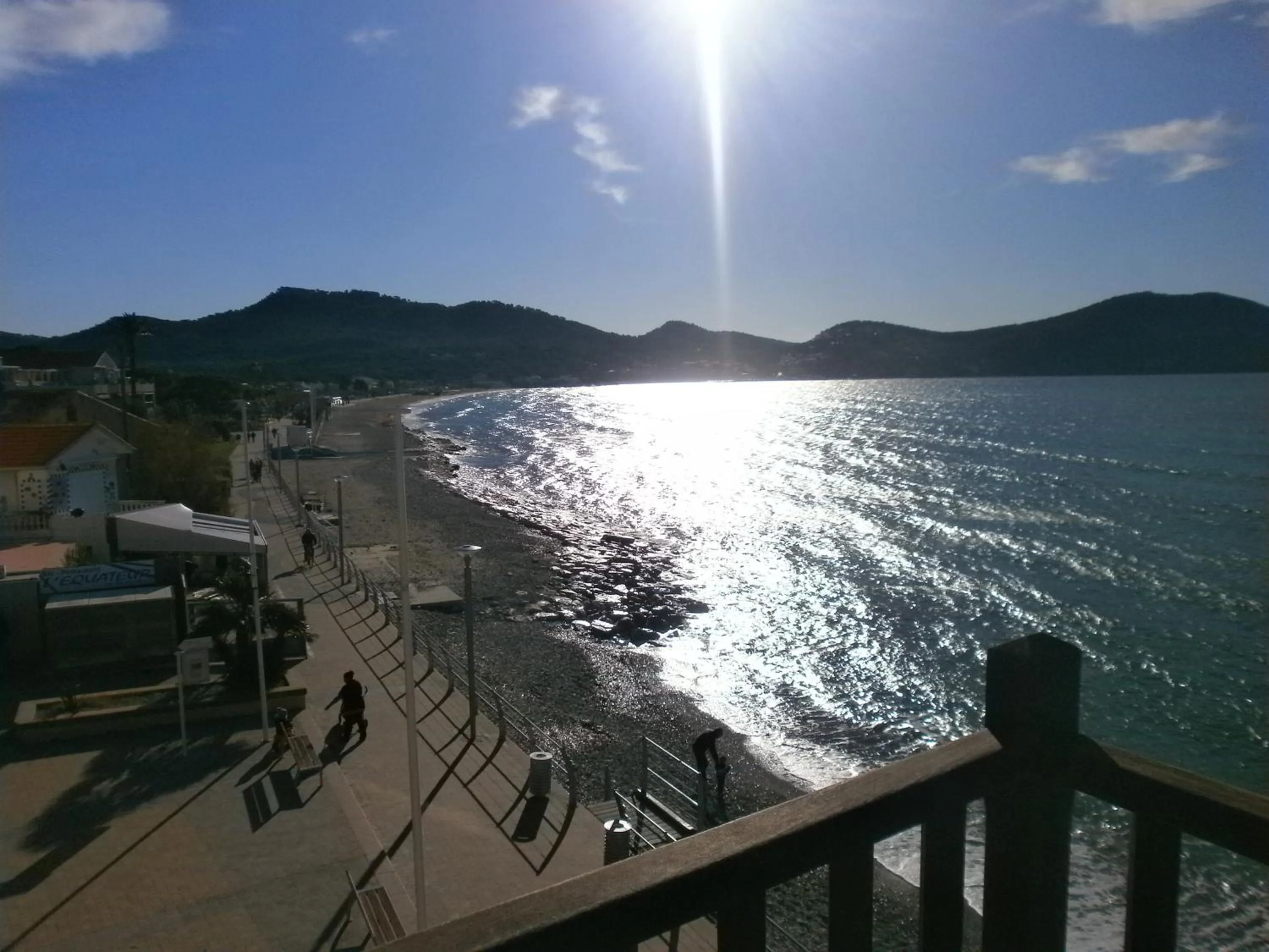 Sea view in Hotel Chanteplage