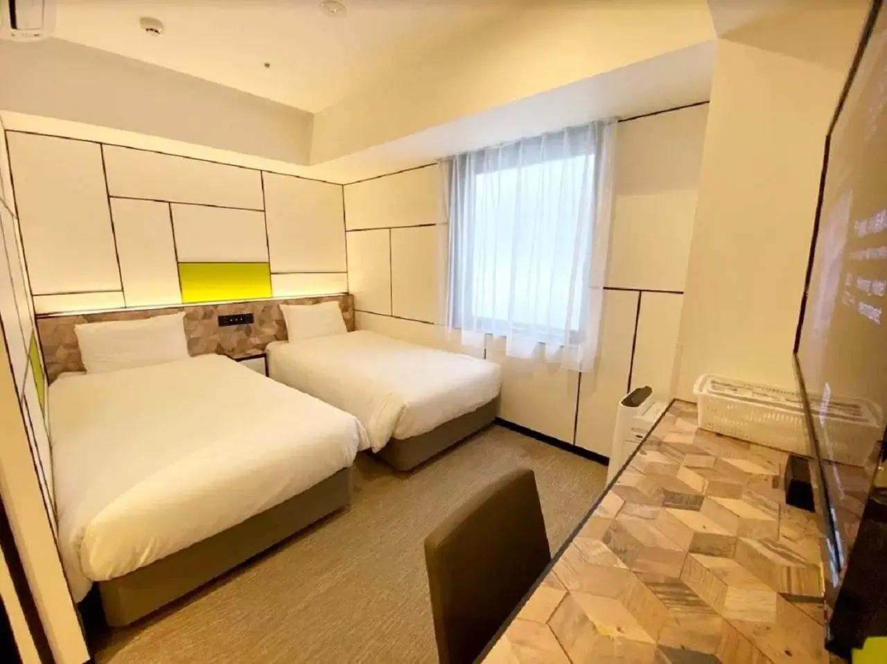 Bed in Henn na Hotel Osaka Shinsaibashi Bed in Henn na Hotel Osaka Shinsaibashi