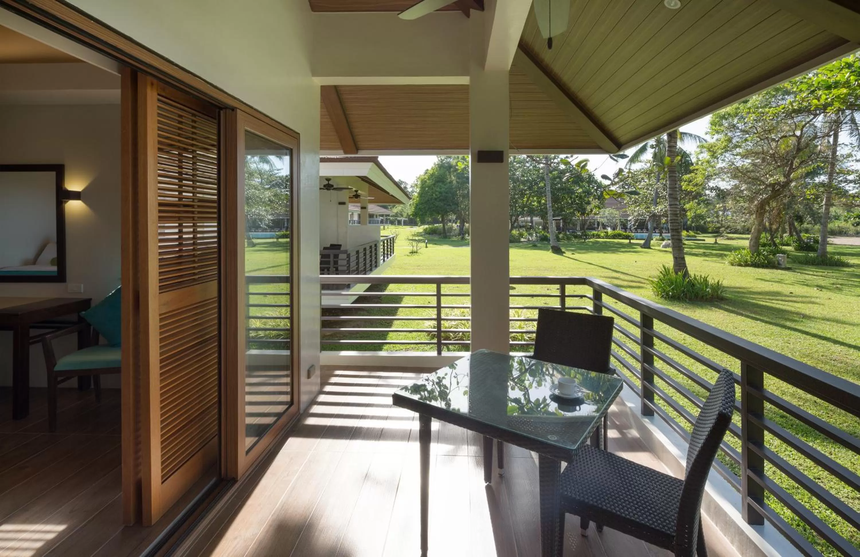 Balcony/Terrace in Solina Beach & Nature Resort