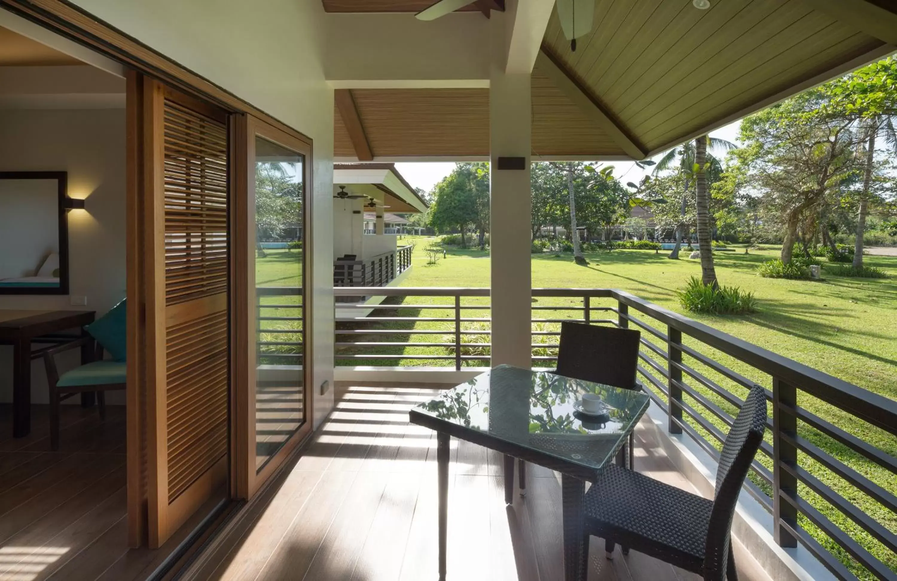 Balcony/Terrace in Solina Beach & Nature Resort