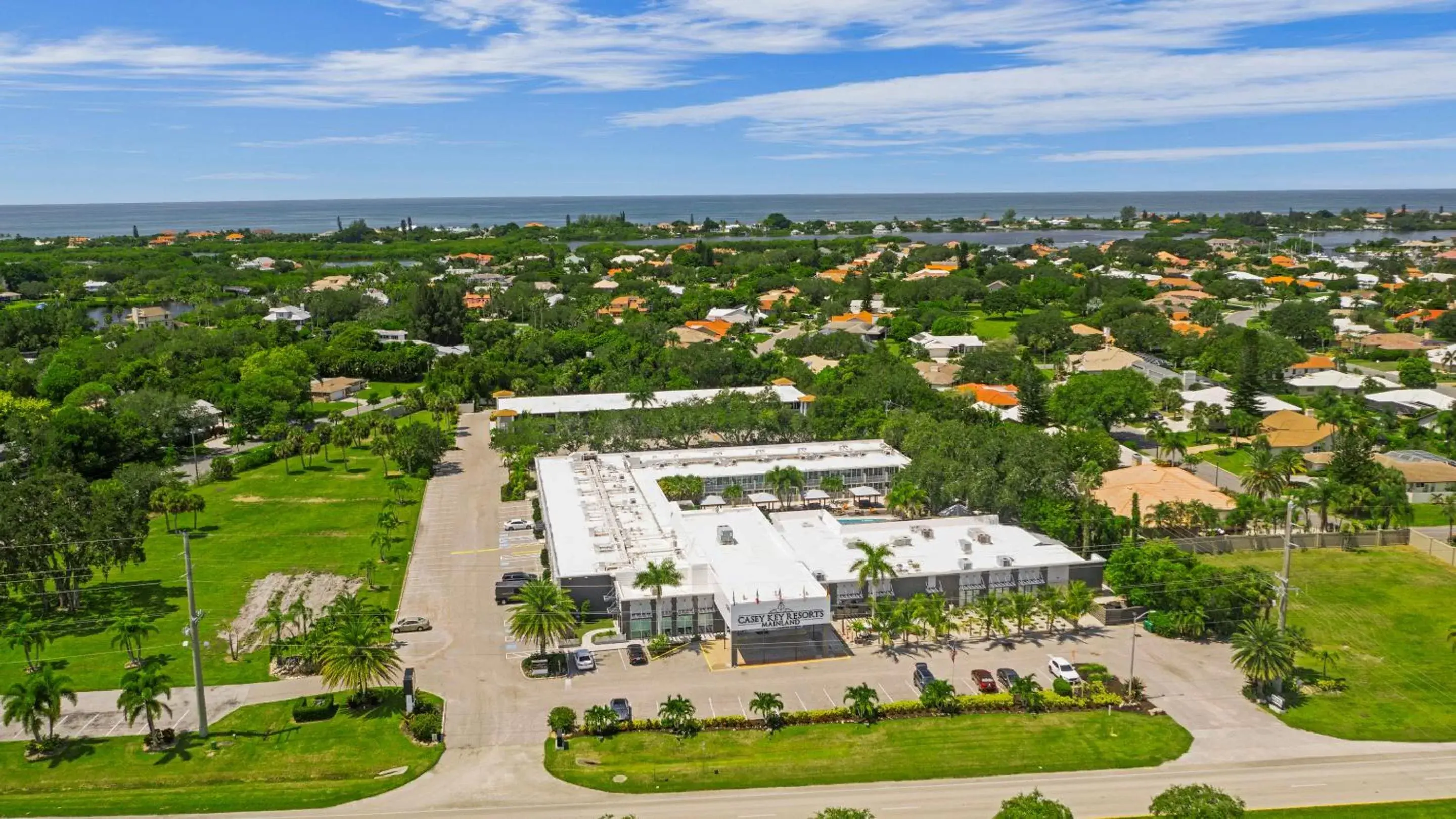 Bird's-eye View in Casey Key Resorts - Mainland