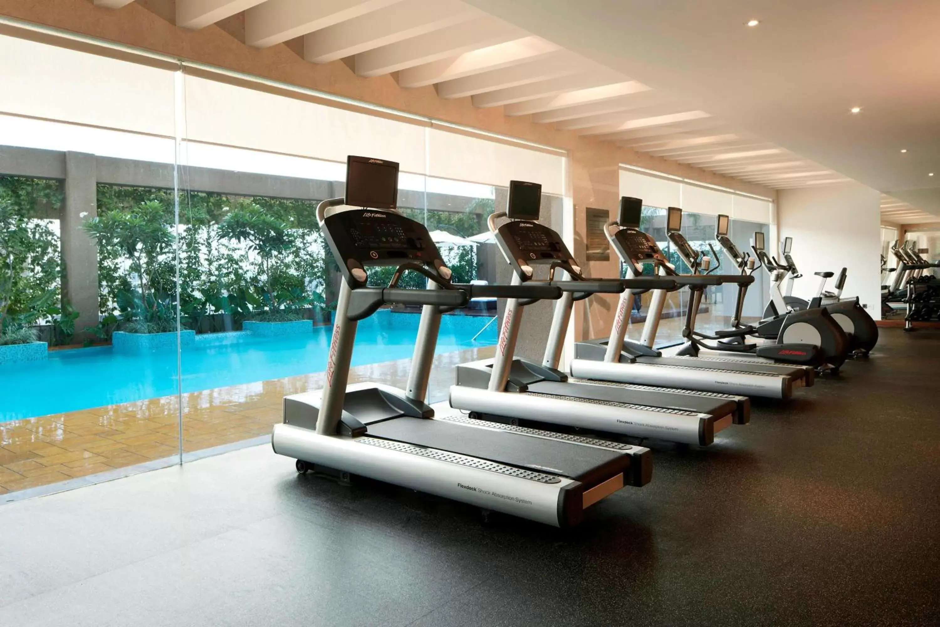 Fitness centre/facilities, Fitness Center/Facilities in Courtyard by Marriott Pune Chakan