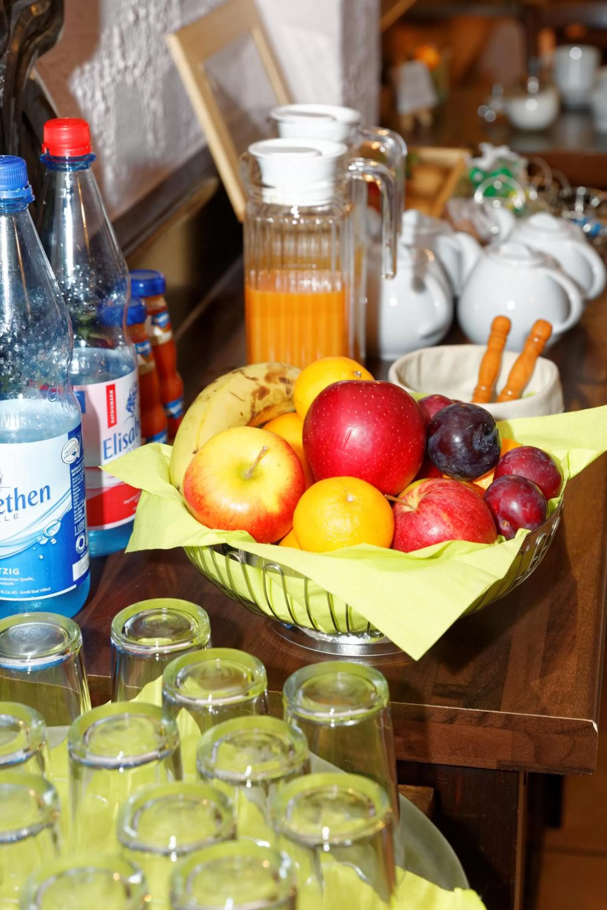 Continental breakfast in Hotel Hüttl - Garni
