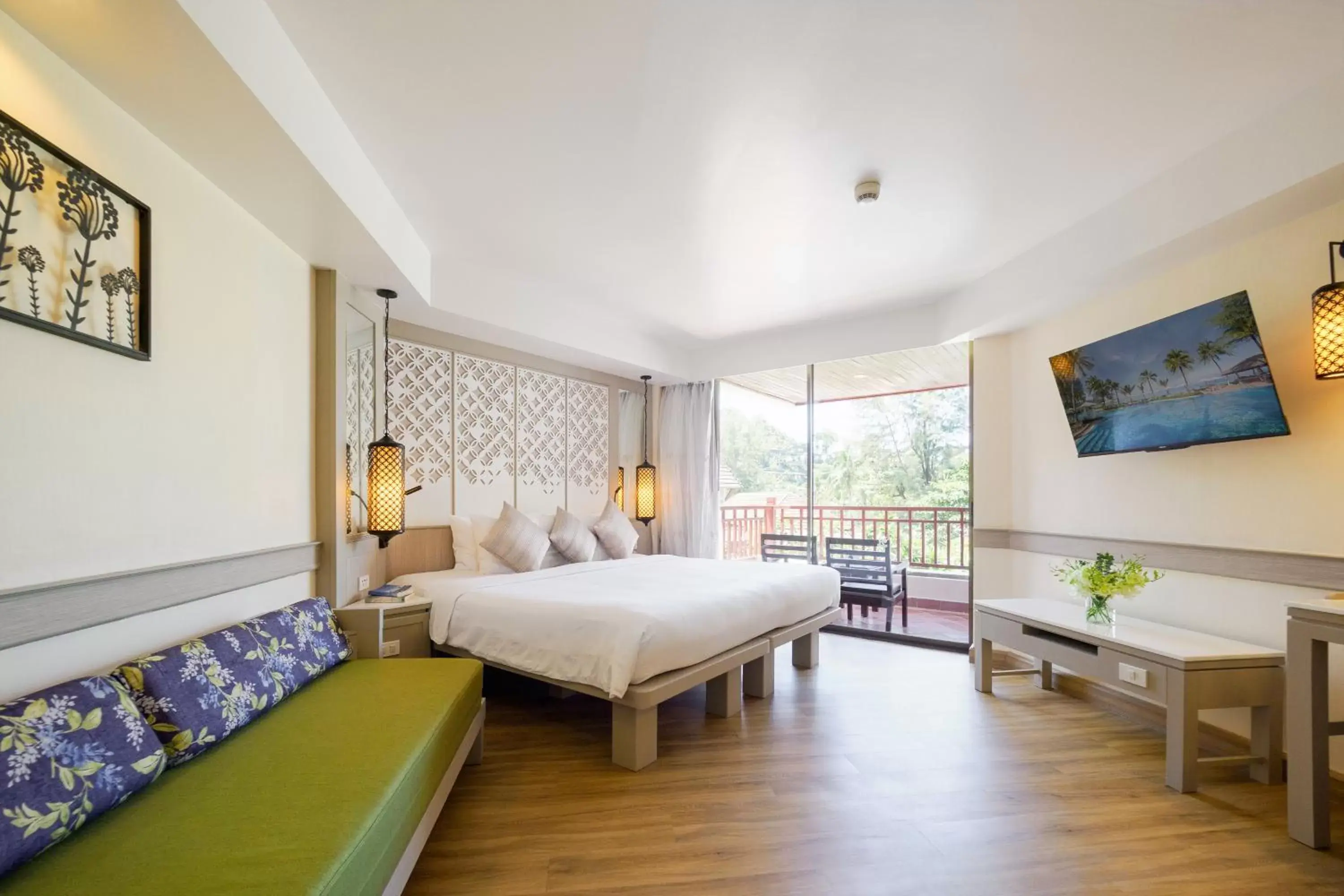 Bedroom in Katathani Phuket Beach Resort - SHA Extra Plus