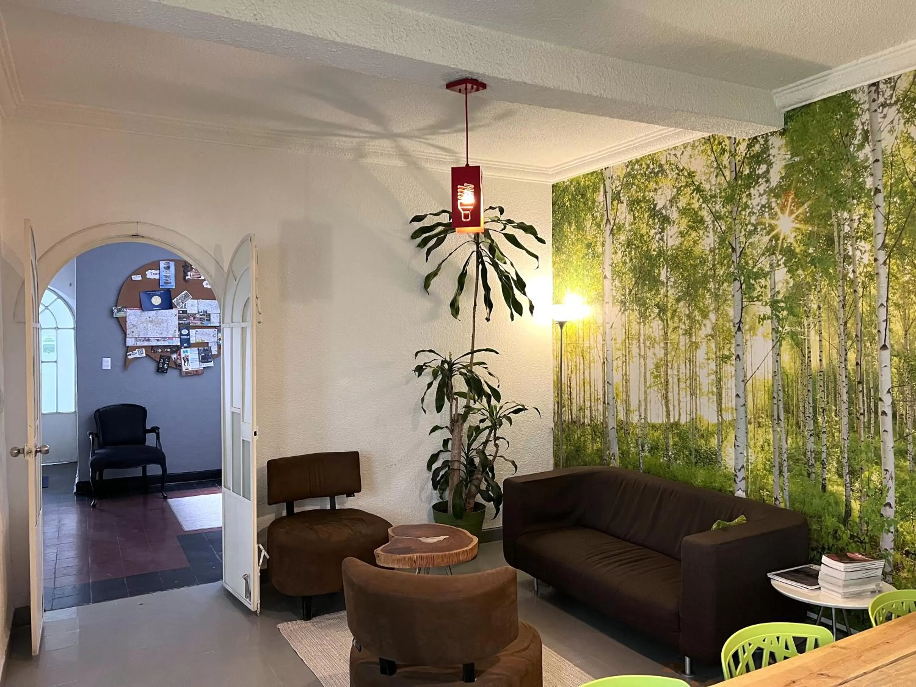 Seating Area in Distrito Condesa Rooms and Studios