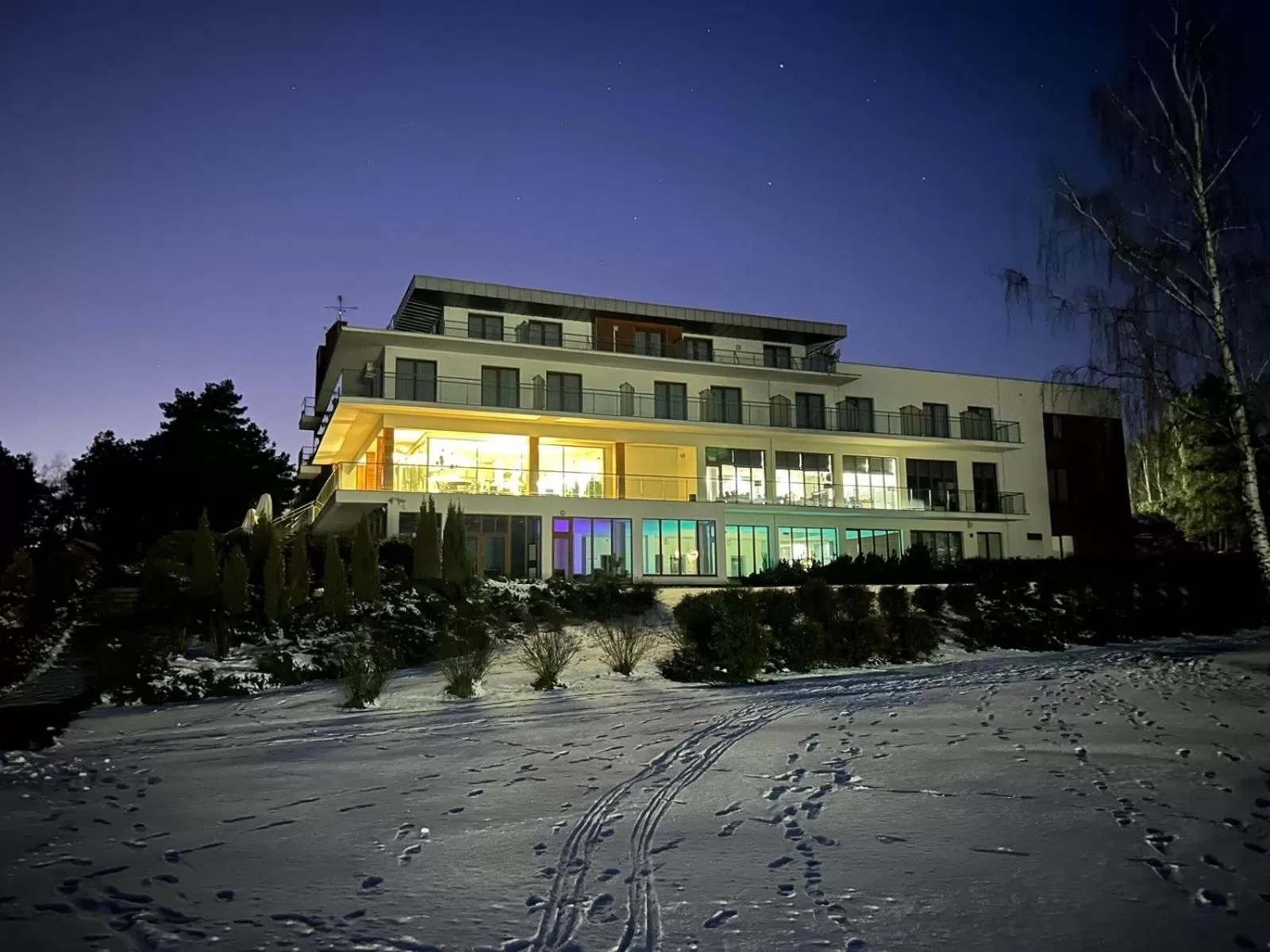 Property building in Hotel Moran & SPA