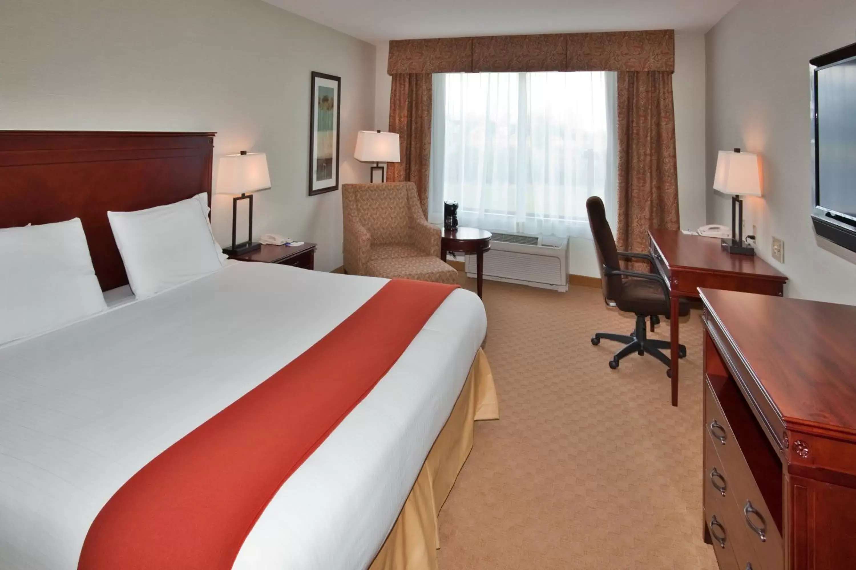 King Room with Roll-In Shower - Disability Access in Holiday Inn Express Hotel & Suites Brockville, an IHG Hotel