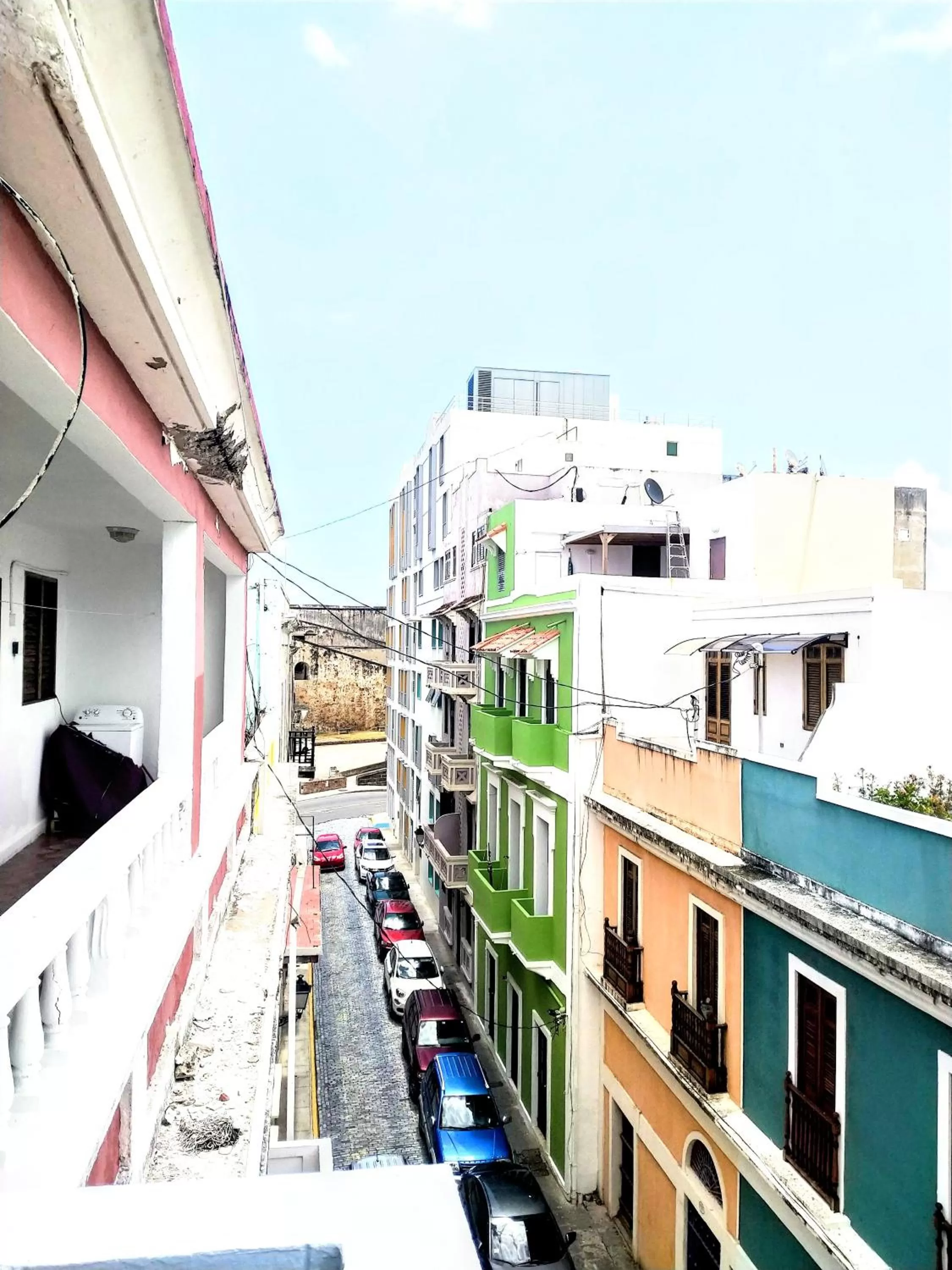 City view in La Capitana Old San Juan Building