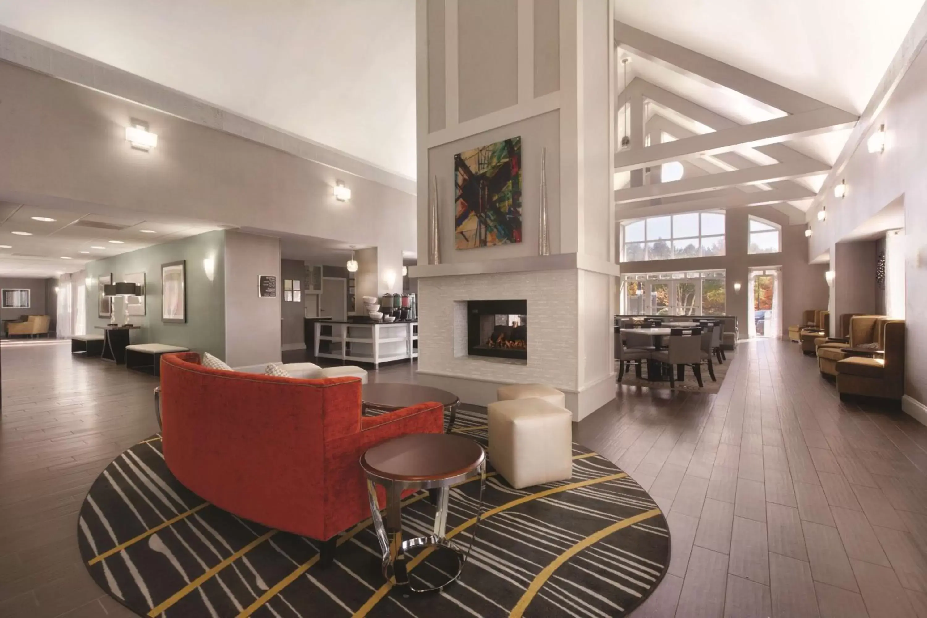 Lobby or reception, Lounge/Bar in Homewood Suites by Hilton Atlanta-Alpharetta