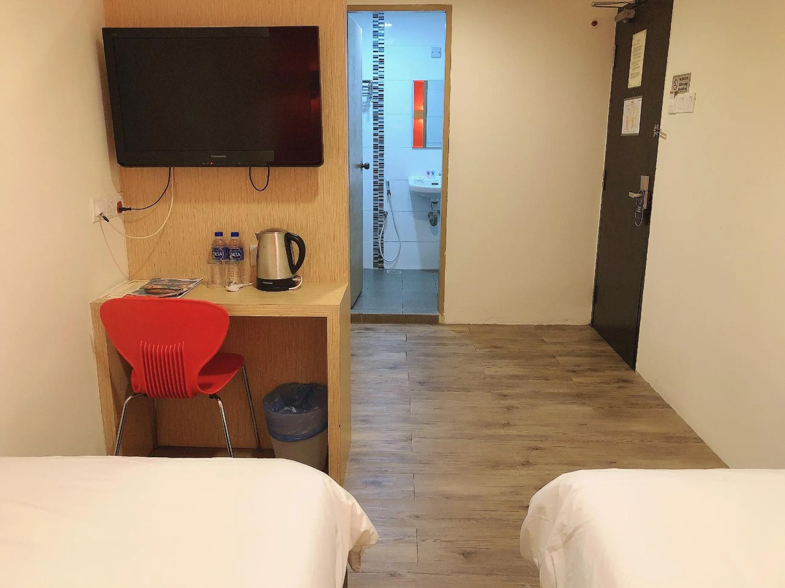 Bed in Tras Mutiara Hotel Bentong