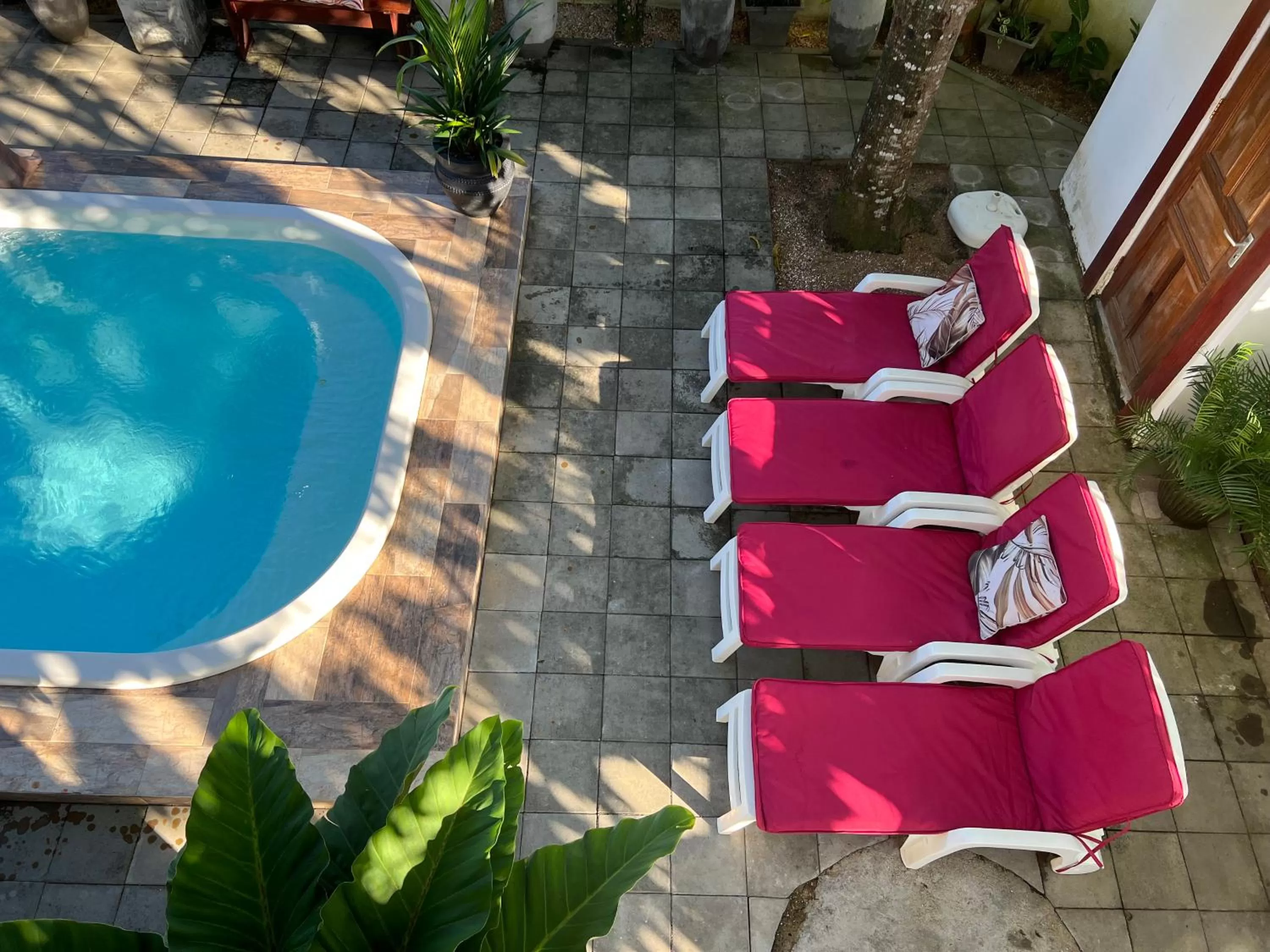 Patio, Pool View in Villa Famiri Boutique hotel