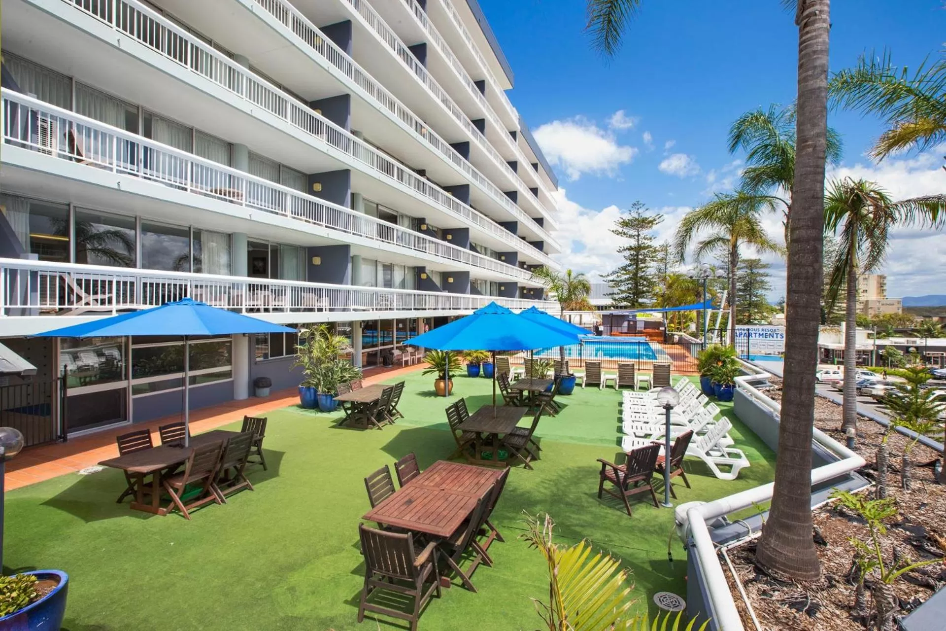 Swimming pool in Port Pacific Resort