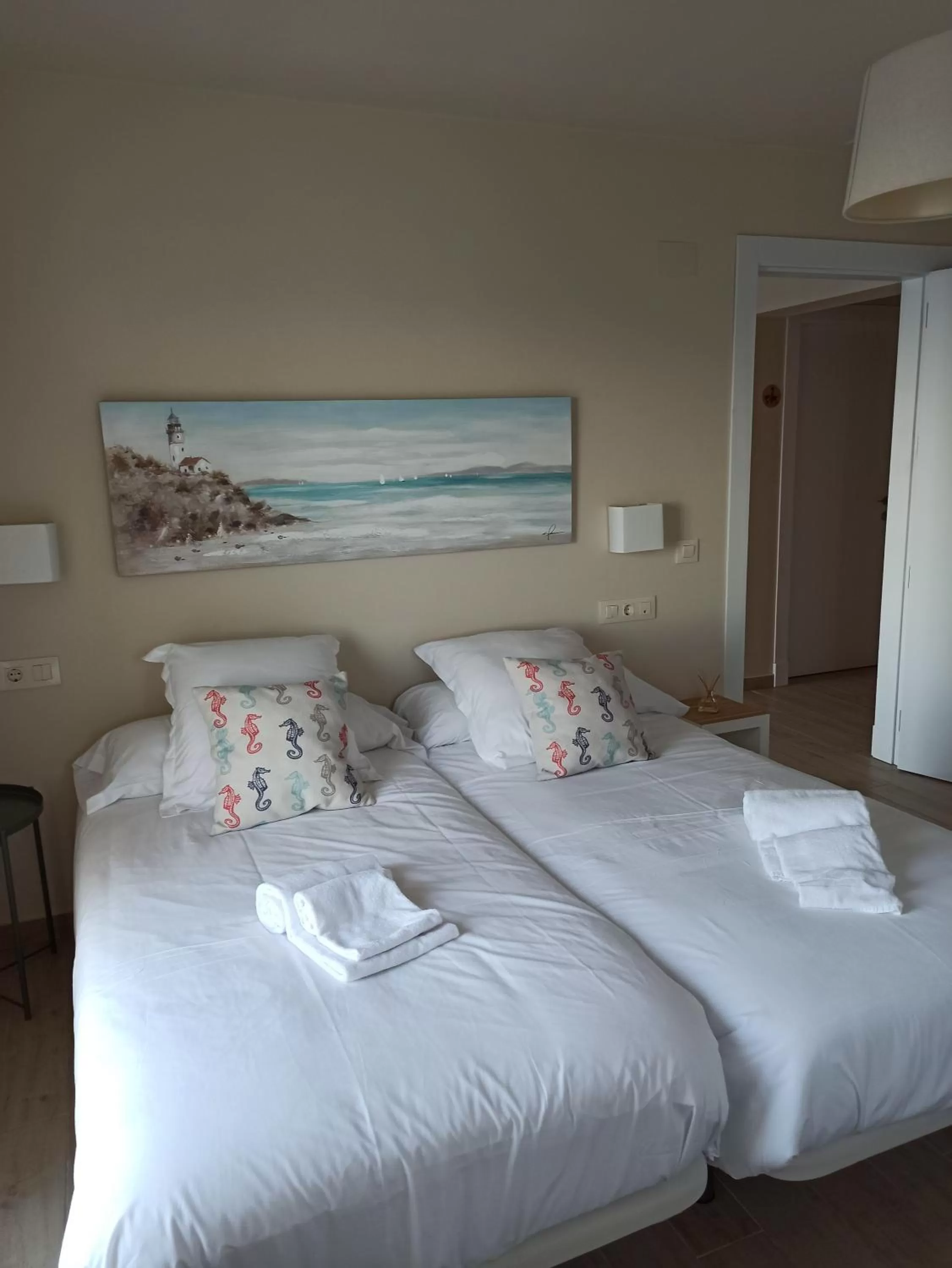 Bed in Punta Carnero Hostal singular