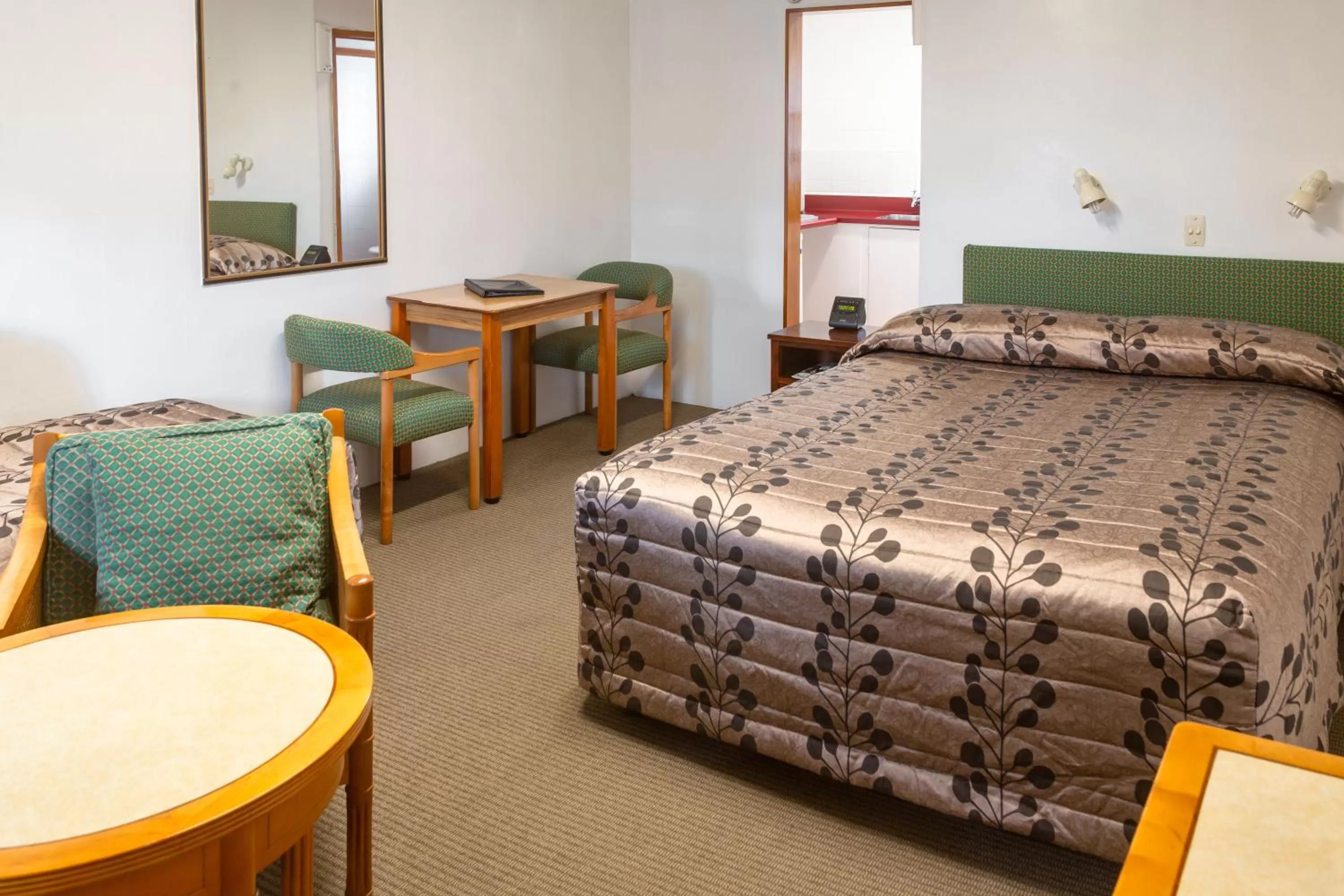 Bed in New Haven Motel