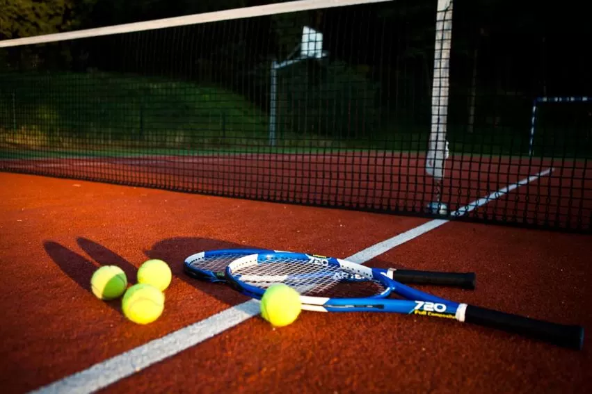 Tennis court in Olandia