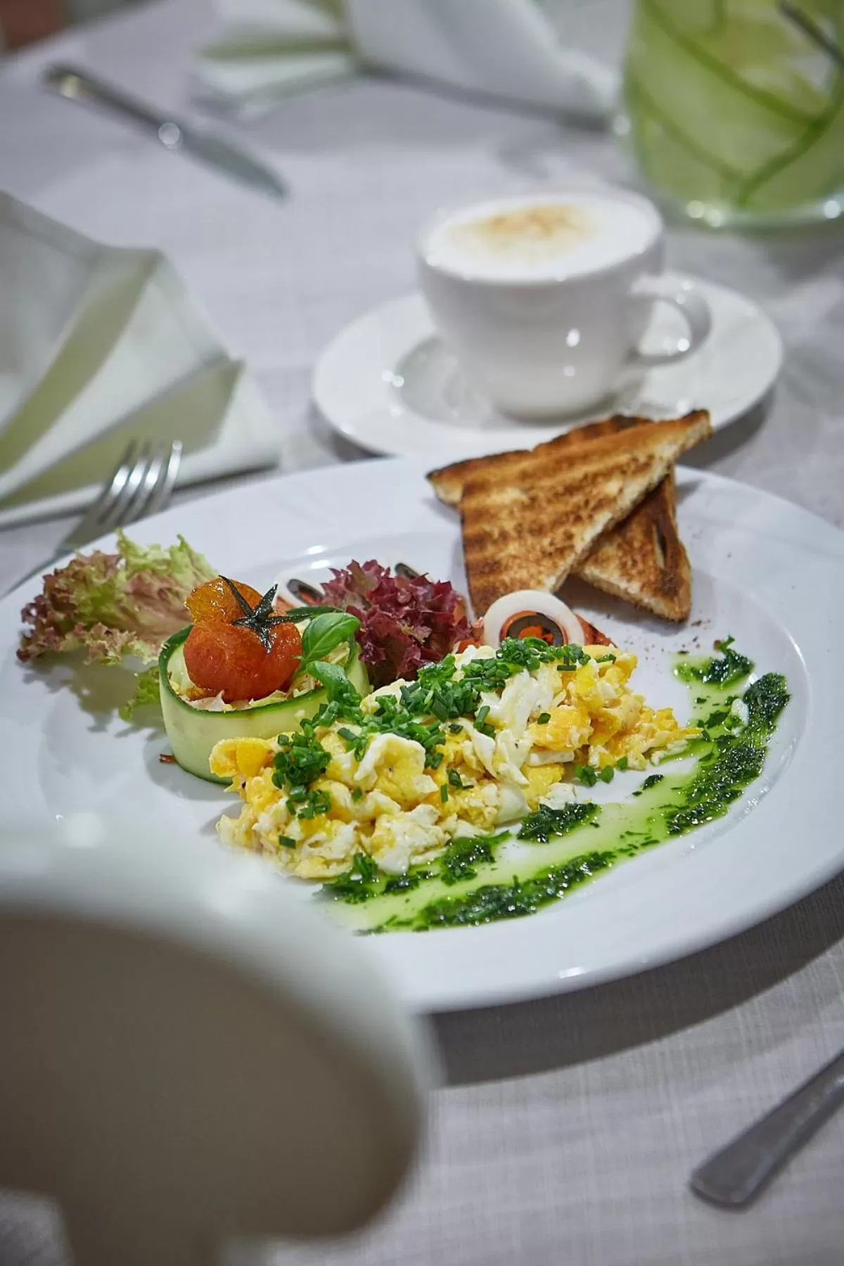 Food close-up in Hotel Batory