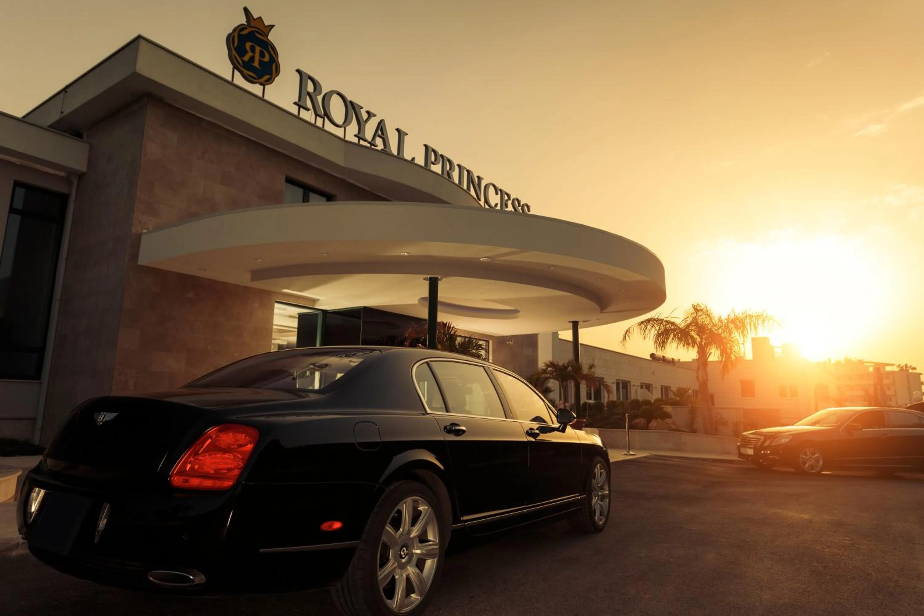 Facade/entrance in Royal Princess Hotel