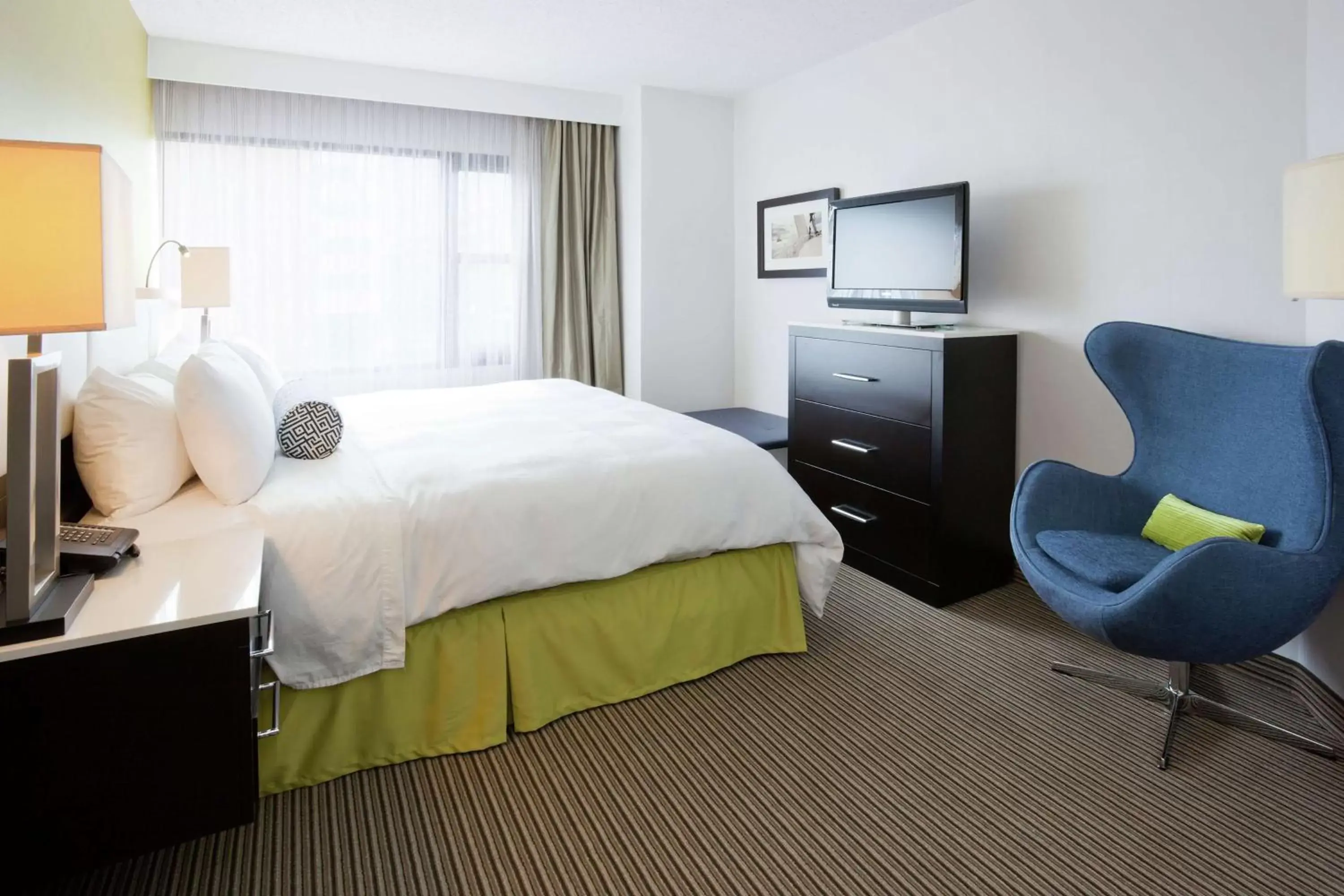 Bed in The Hollis Halifax - a DoubleTree Suites by Hilton