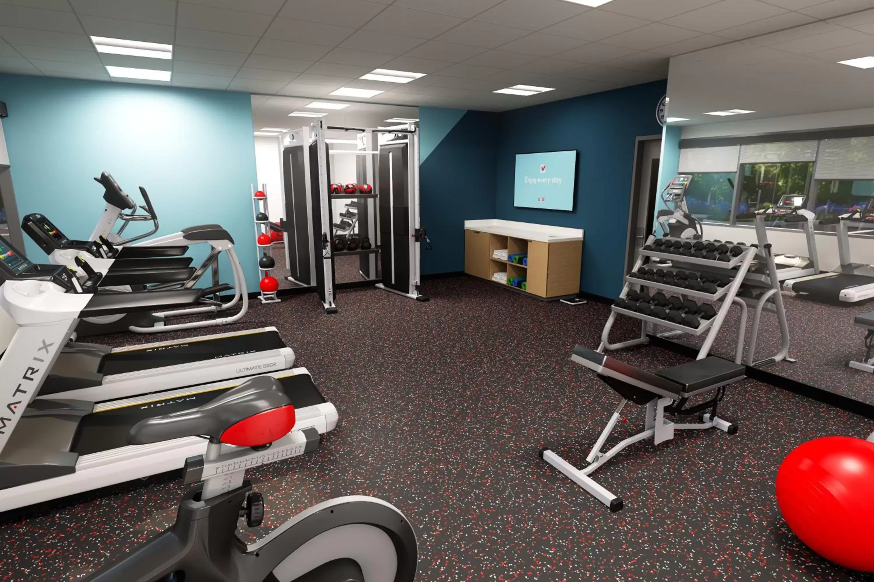 Fitness centre/facilities, Fitness Center/Facilities in Avid hotels - Oklahoma City Airport, an IHG Hotel