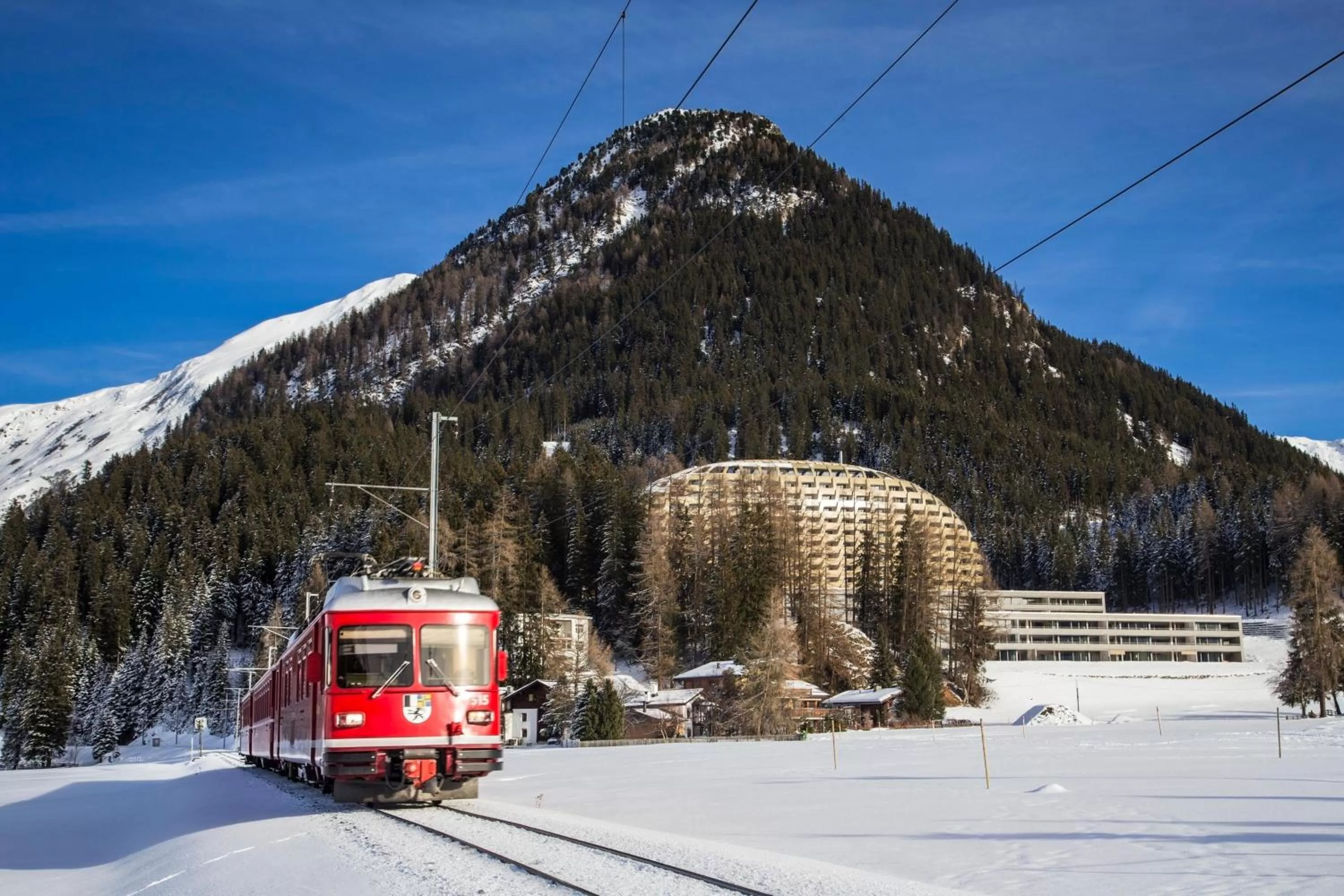 Property building in AlpenGold Hotel Davos