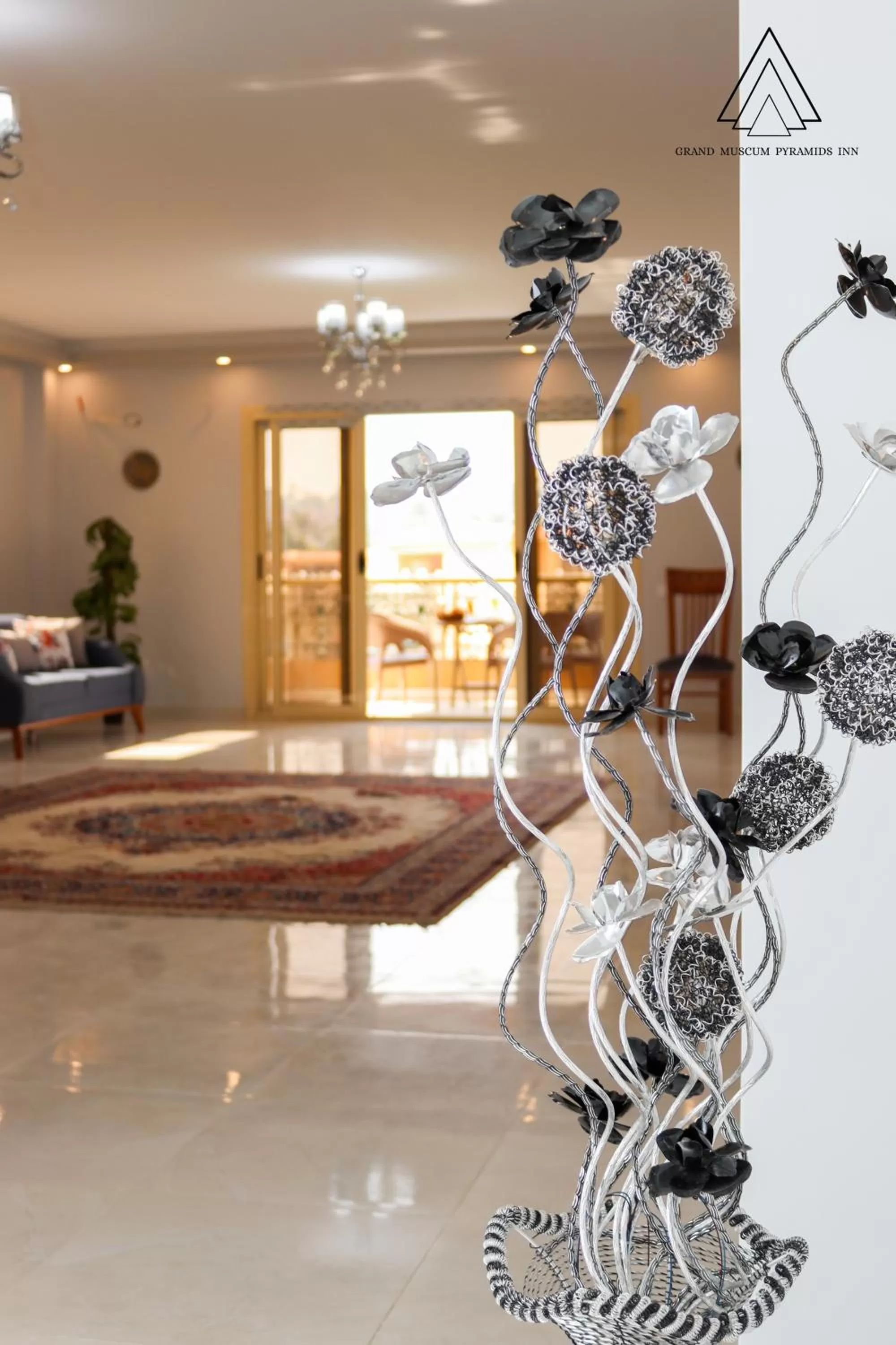 Living room in Grand Museum Pyramids Inn