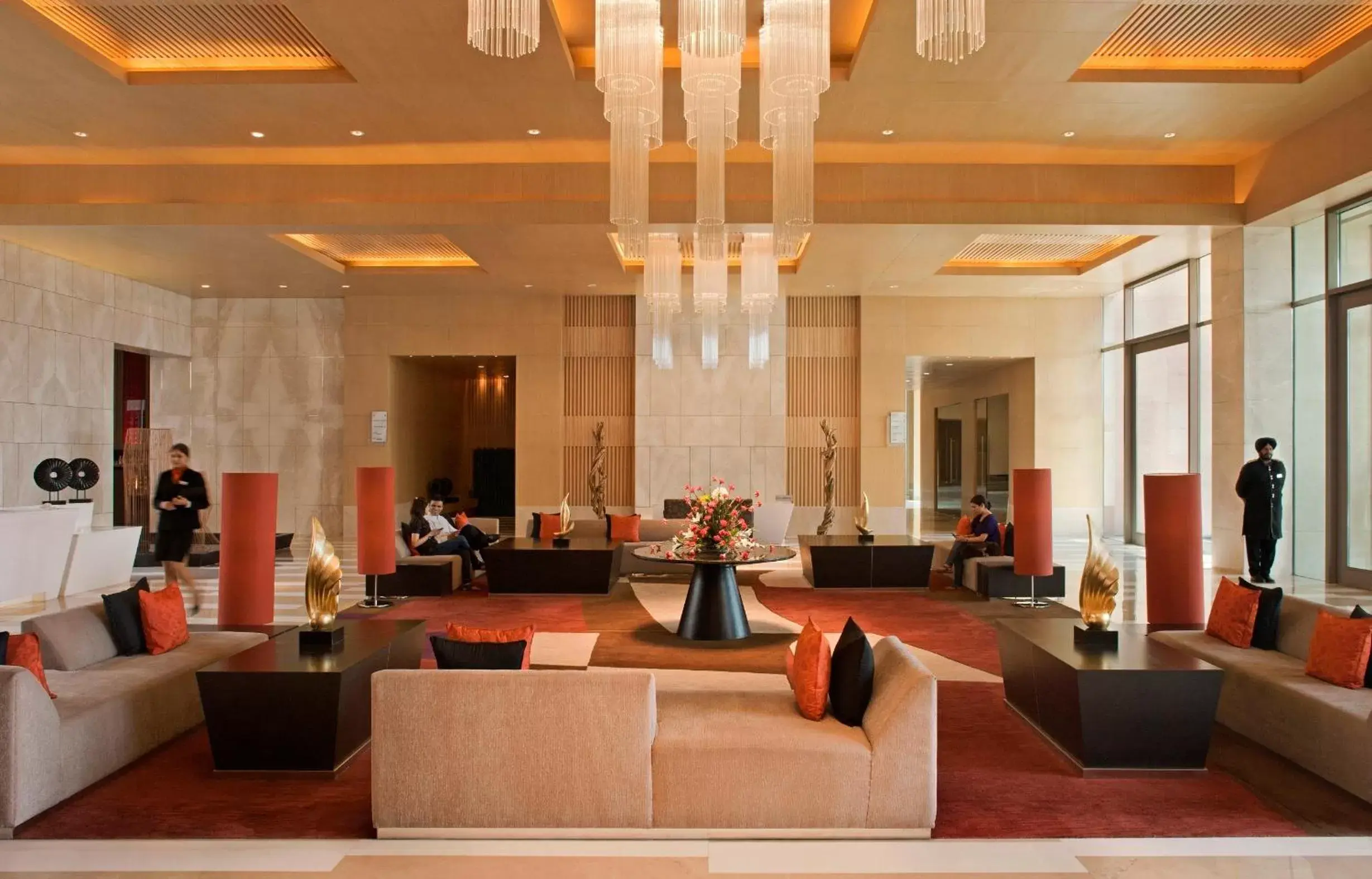 Lobby or reception, Lobby/Reception in Radisson Blu Hotel Amritsar