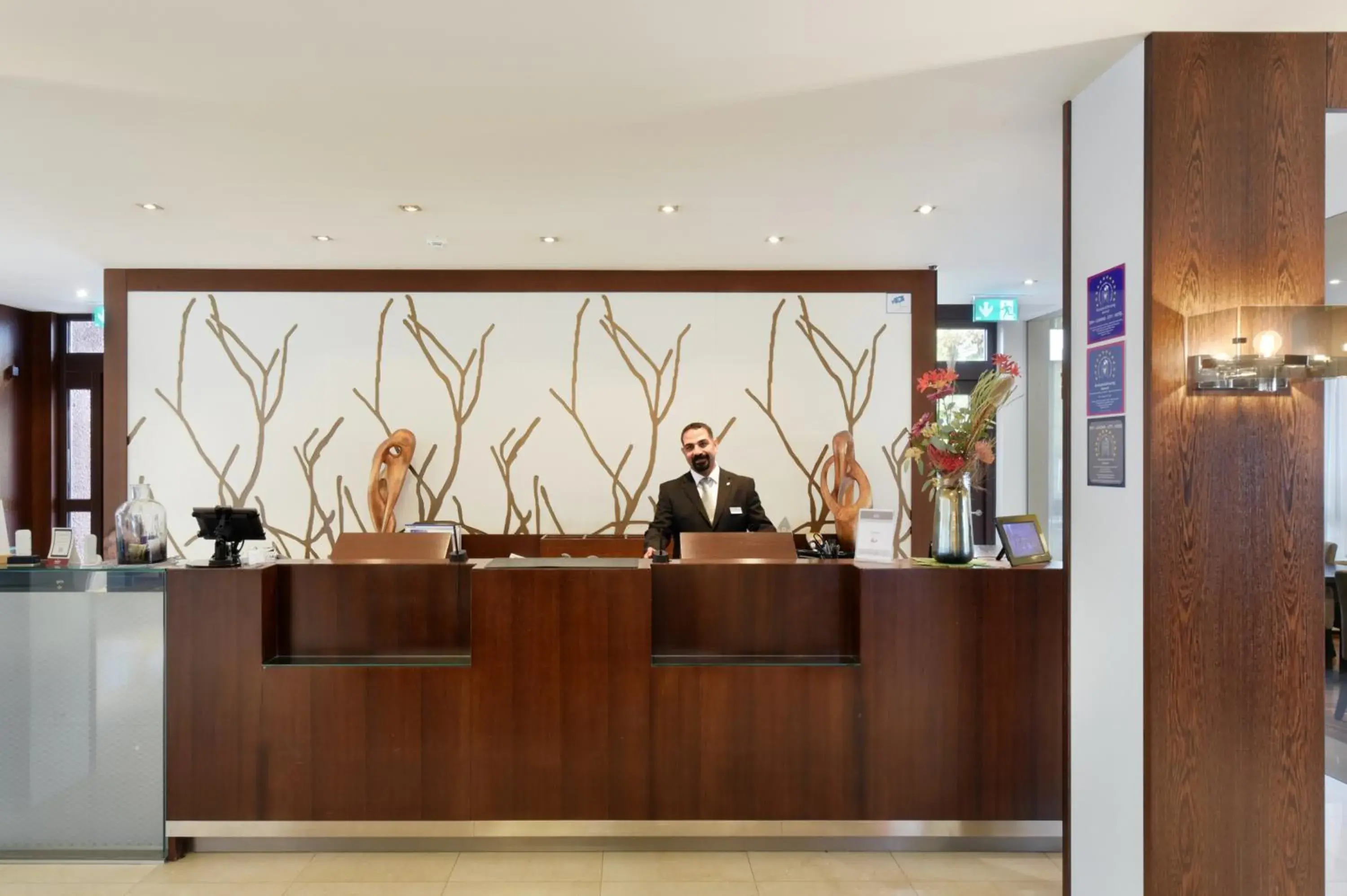 Lobby or reception, Lobby/Reception in ACHAT Hotel München Süd