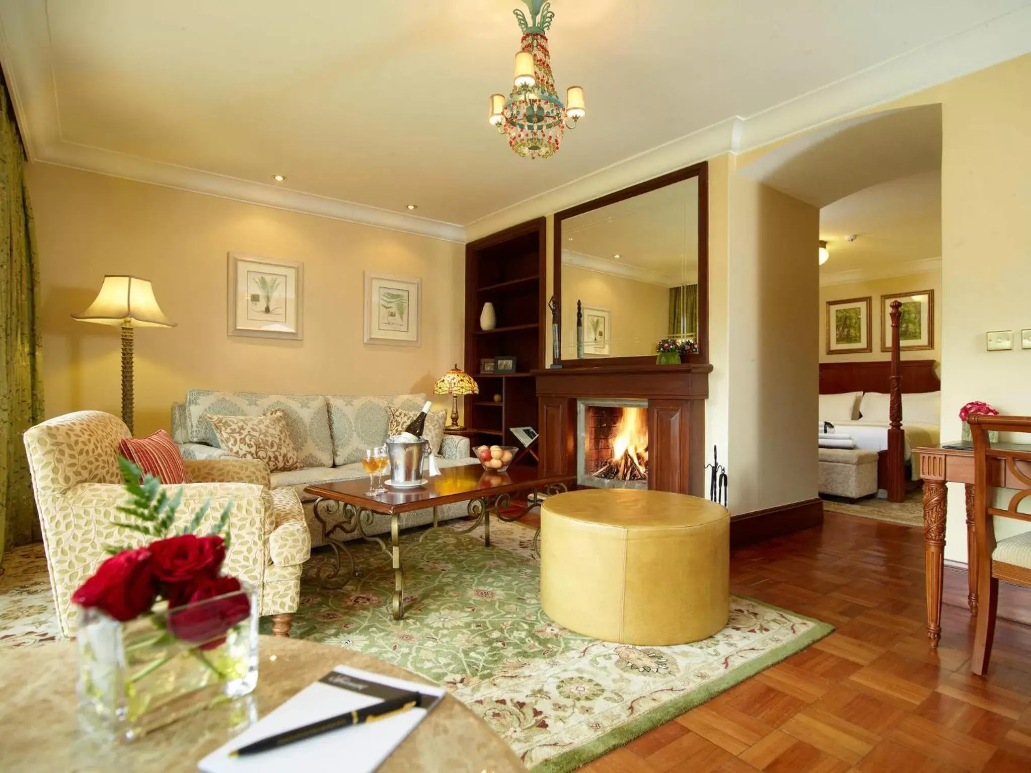 Living room, Seating Area in Fairmont Mount Kenya Safari Club