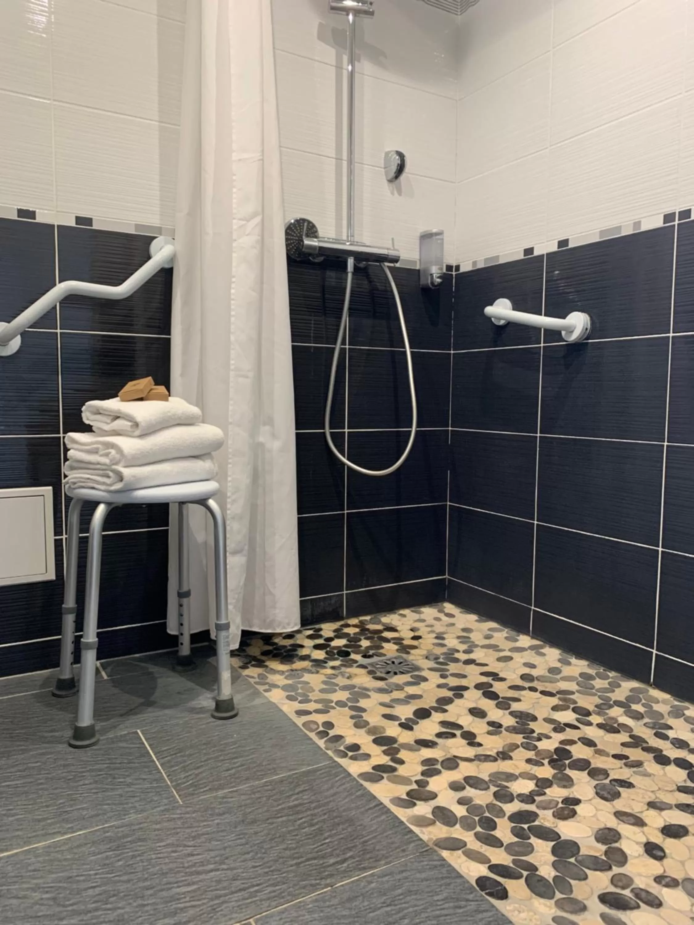 Bathroom in Hôtel L'ile Du Saussay