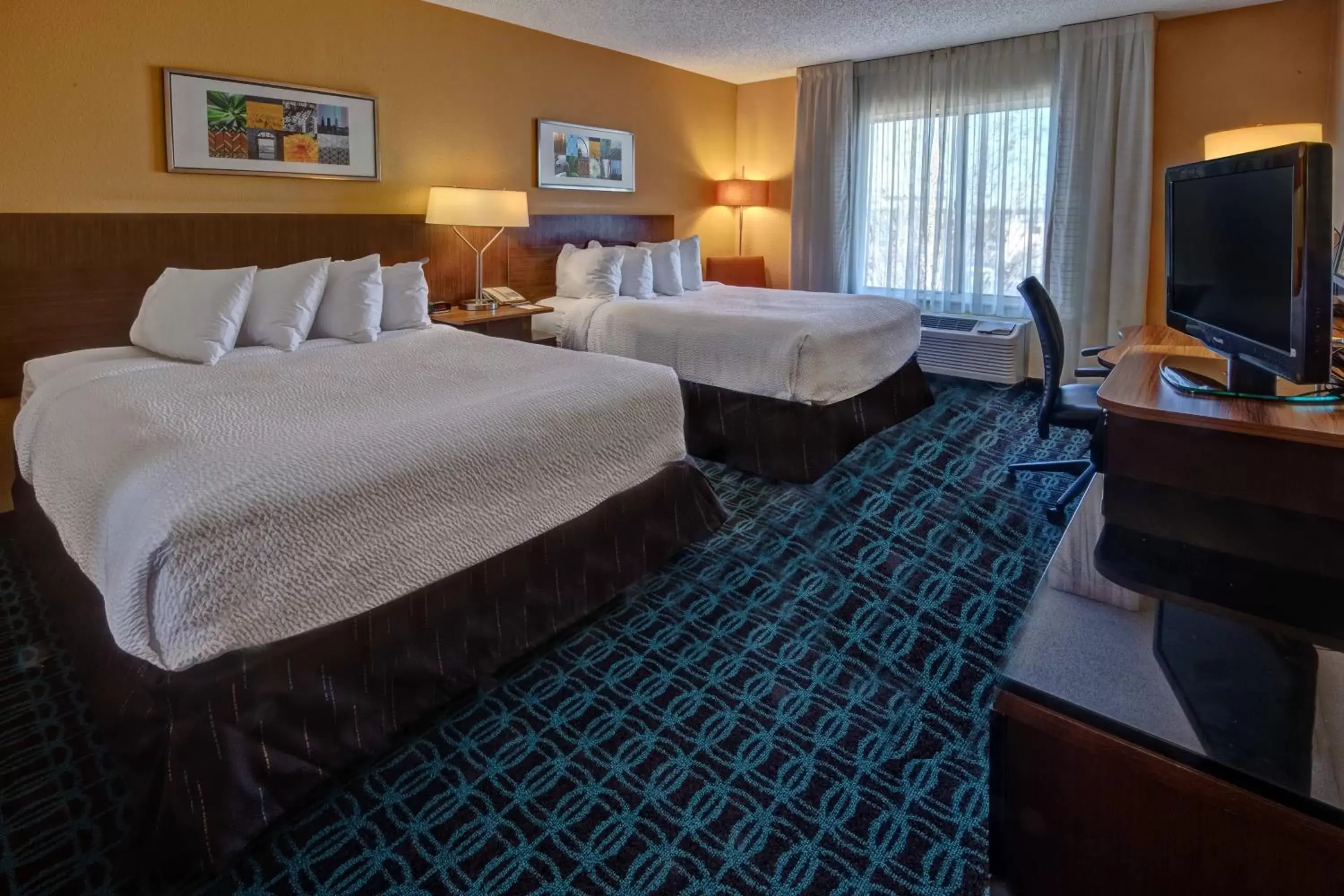 Double Room with Two Double Beds in Fairfield Inn & Suites Memphis Southaven Double Room with Two Double Beds in Fairfield Inn & Suites Memphis Southaven