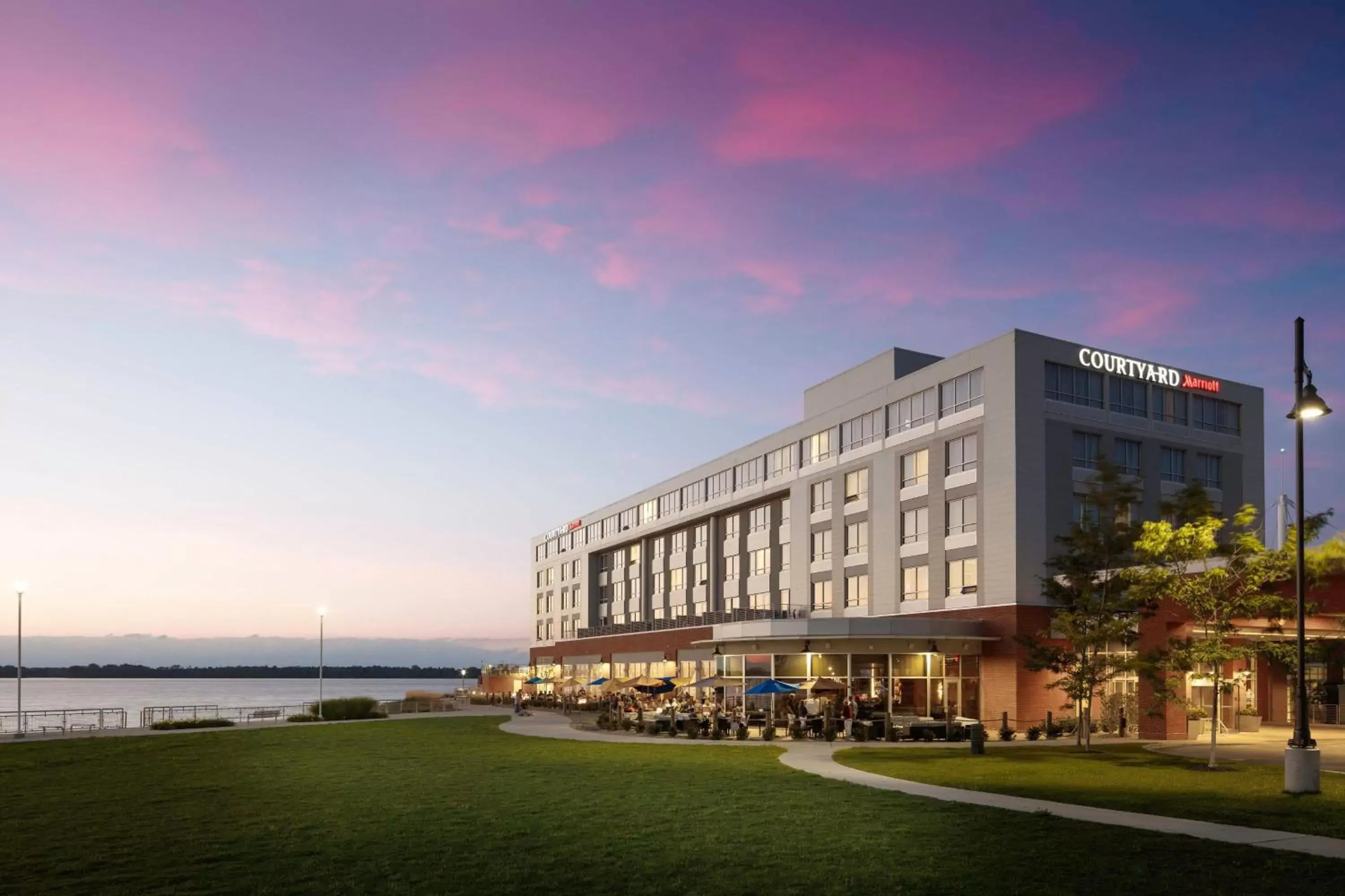 Property Building in Courtyard by Marriott Erie Bayfront