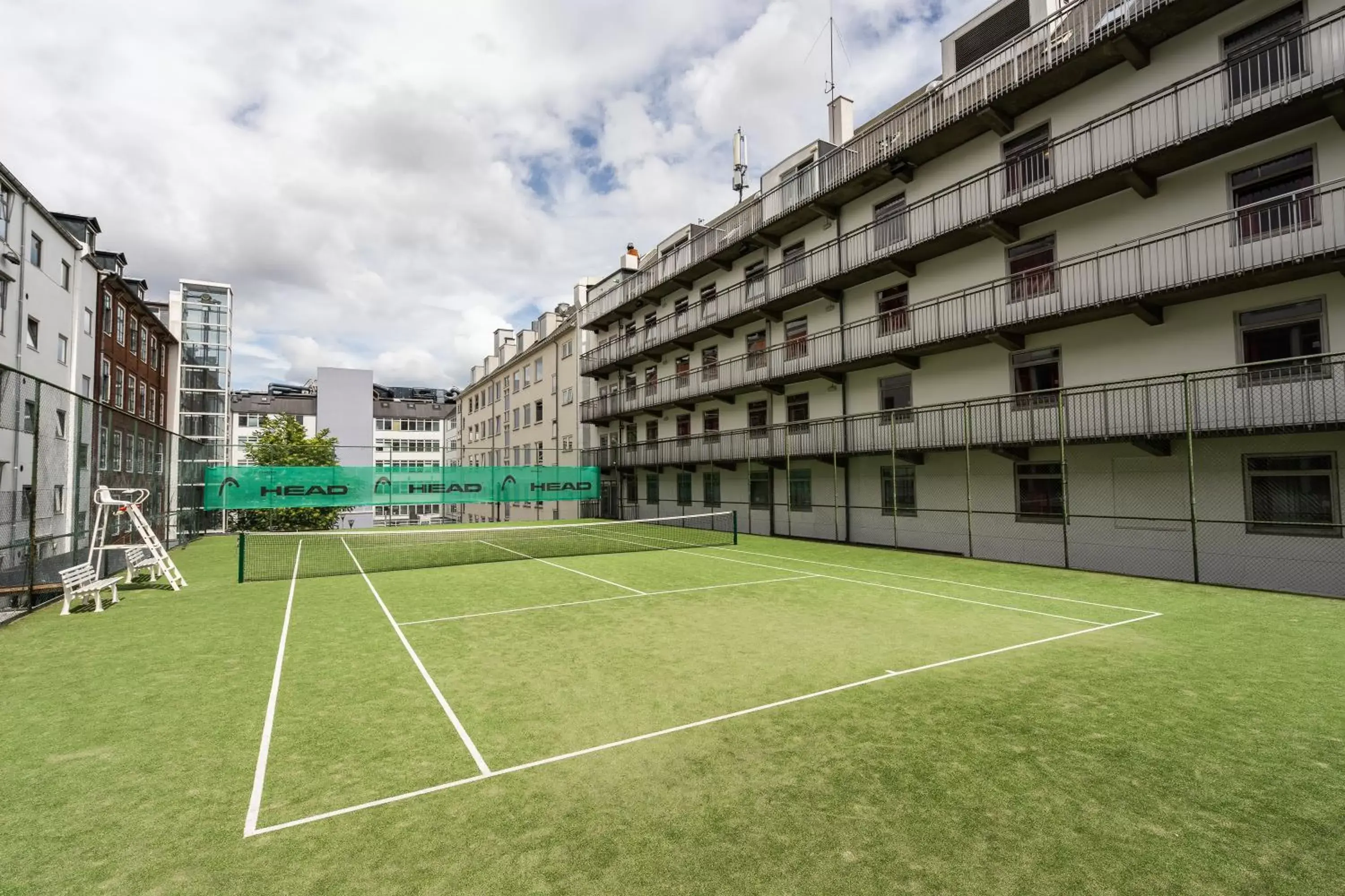 Tennis court, Tennis/Squash in ProfilHotels Mercur