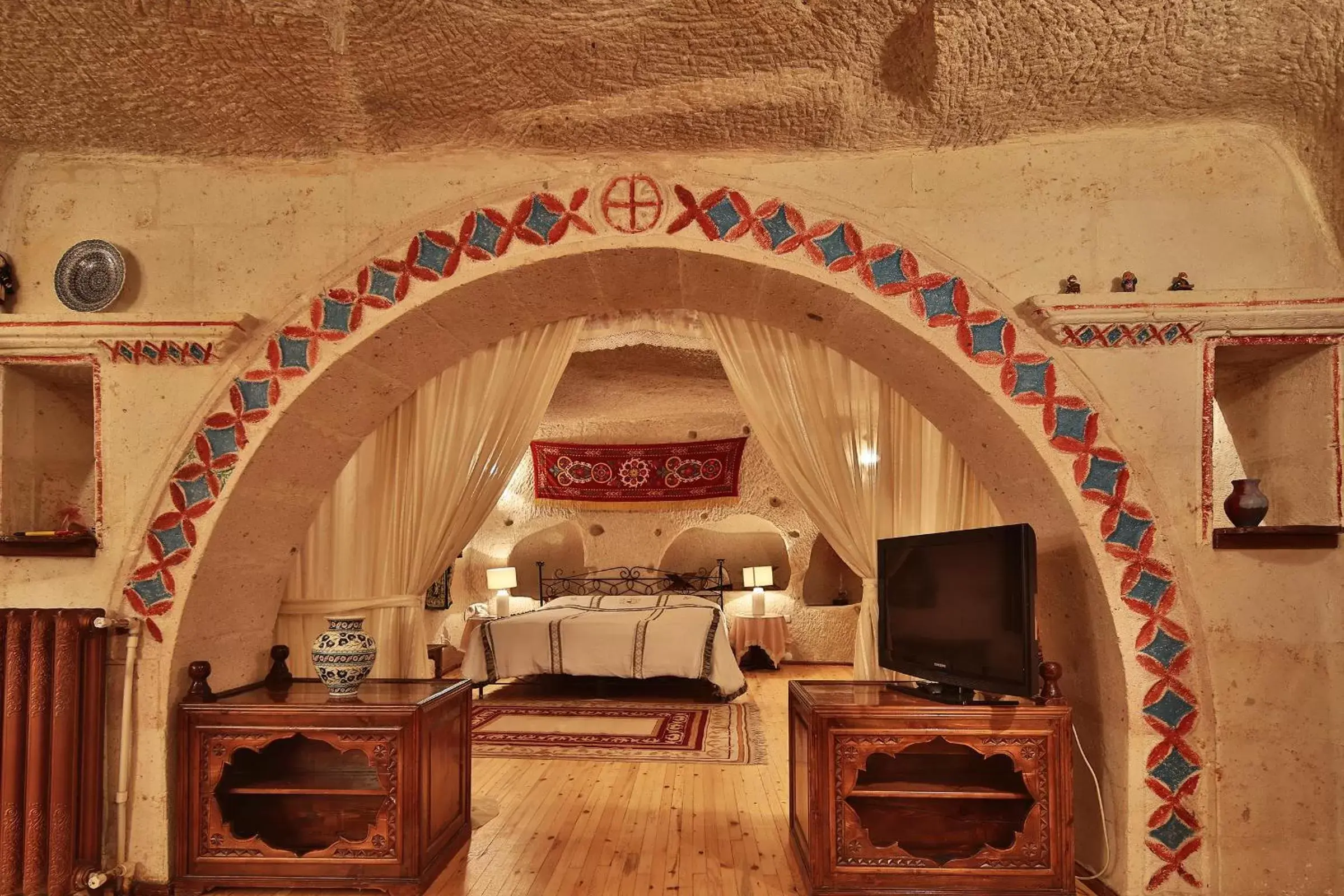 TV and multimedia, Lounge/Bar in Cappadocia Cave Suites