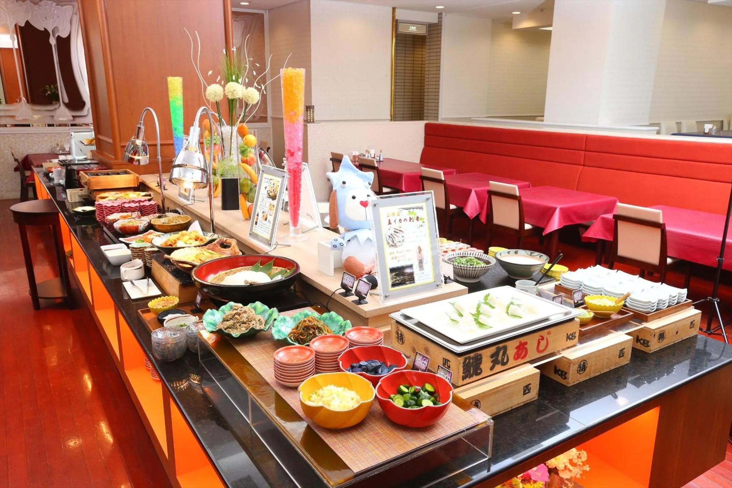 Buffet breakfast in Hotel Hokke Club Hakodate