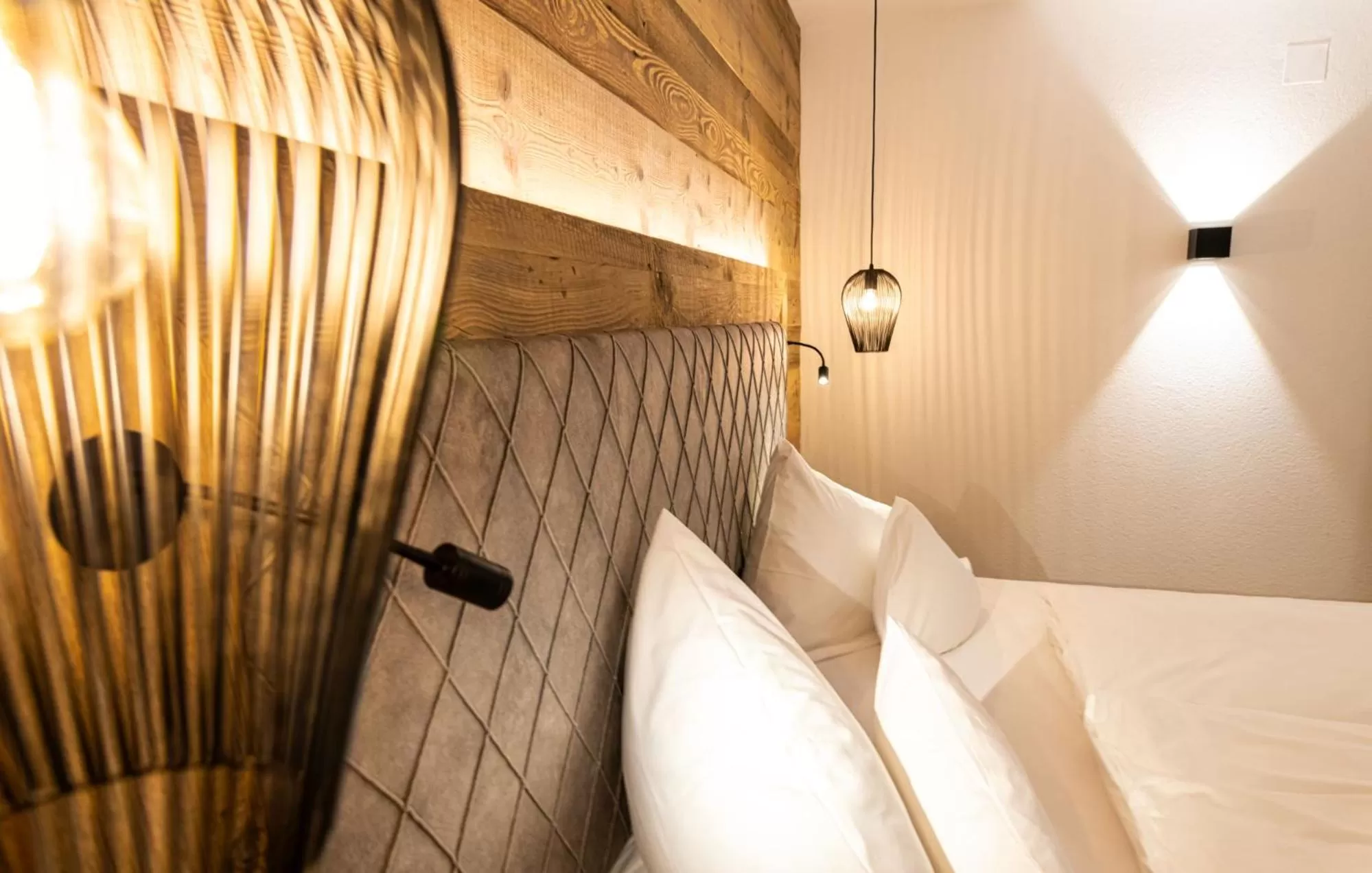 Bed in Hotel Spielmann