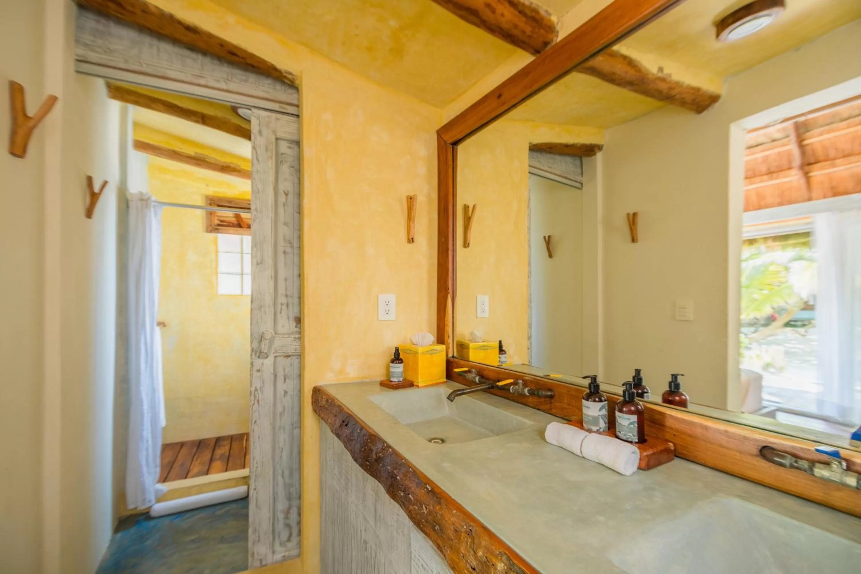 Bathroom in Villa Pescadores Tulum-Beachfront hotel by Ahau Collection