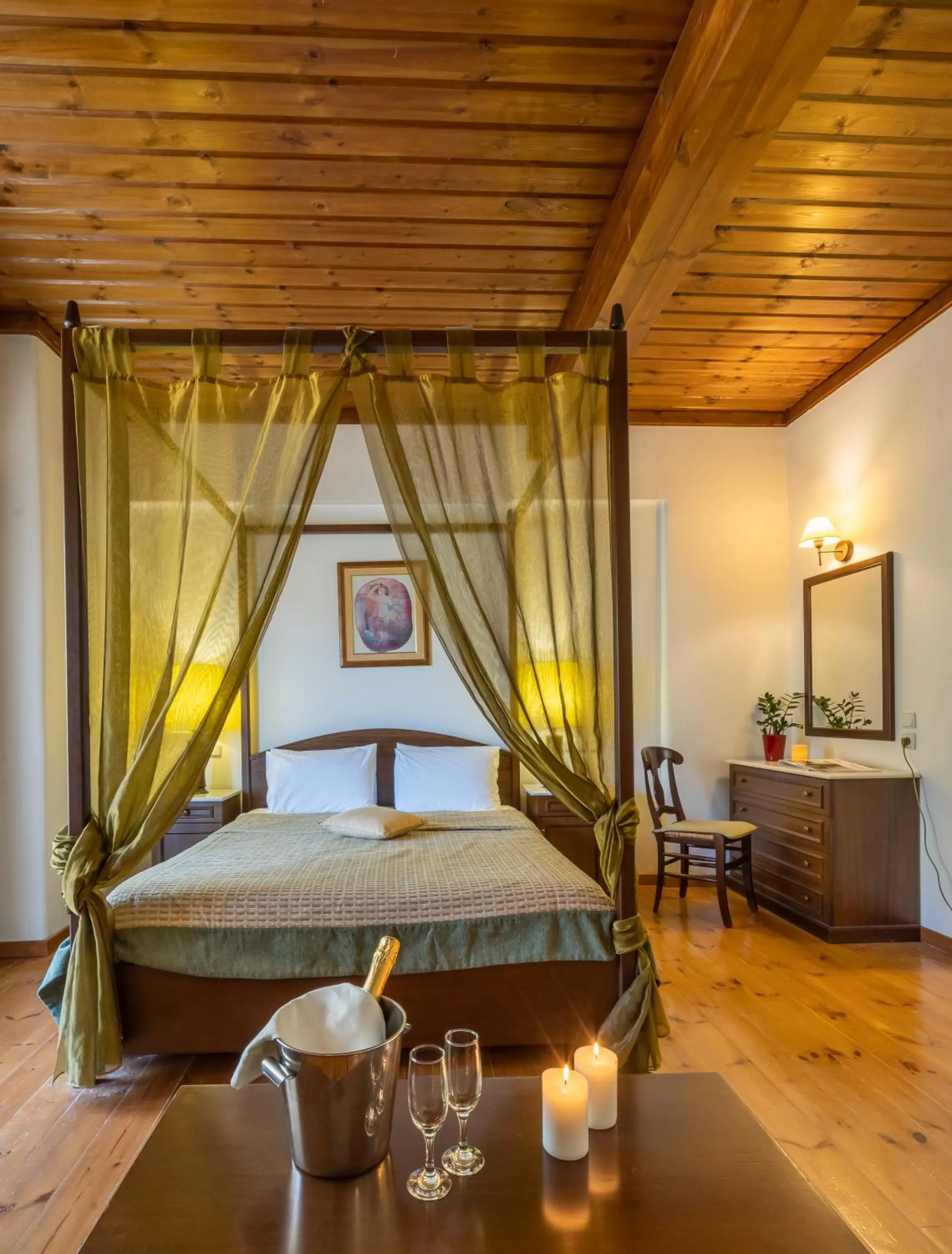 Bedroom, Bed in Anemolia Mountain Resort