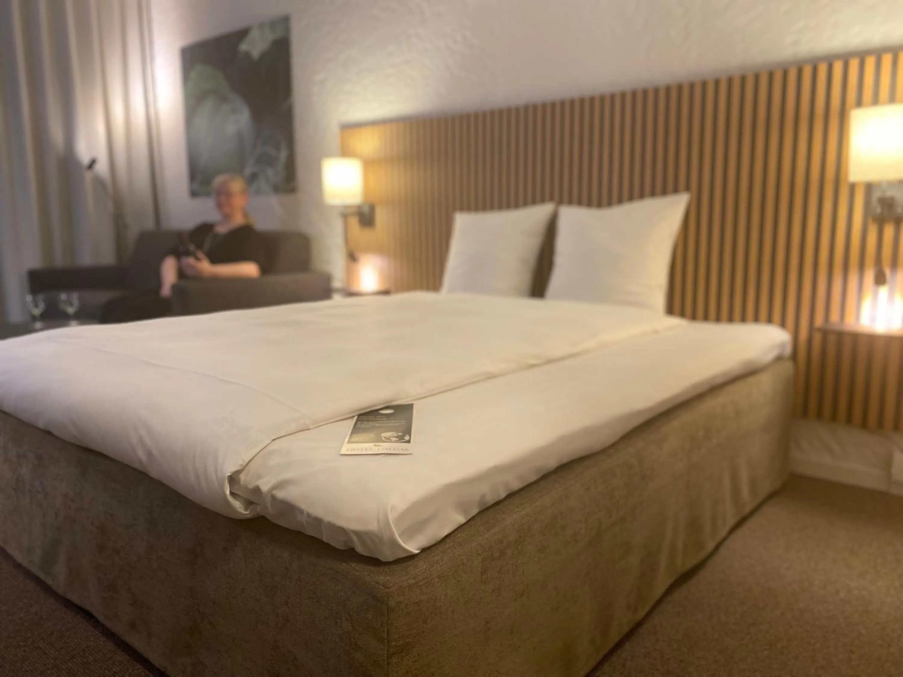 Bed in Hotel Dalgas, BW Signature Collection