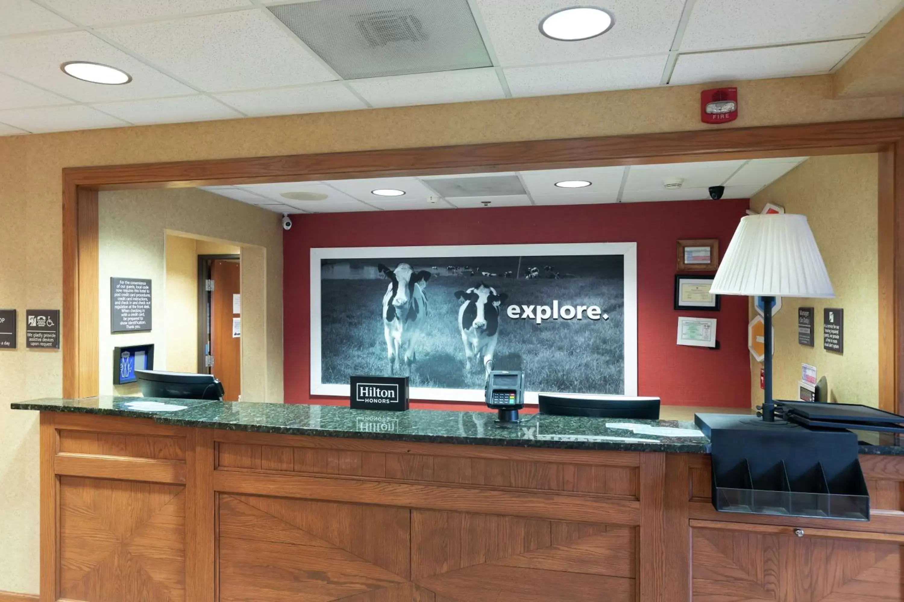 Lobby or reception in Hampton Inn & Suites-Austin Airport Lobby or reception in Hampton Inn & Suites-Austin Airport
