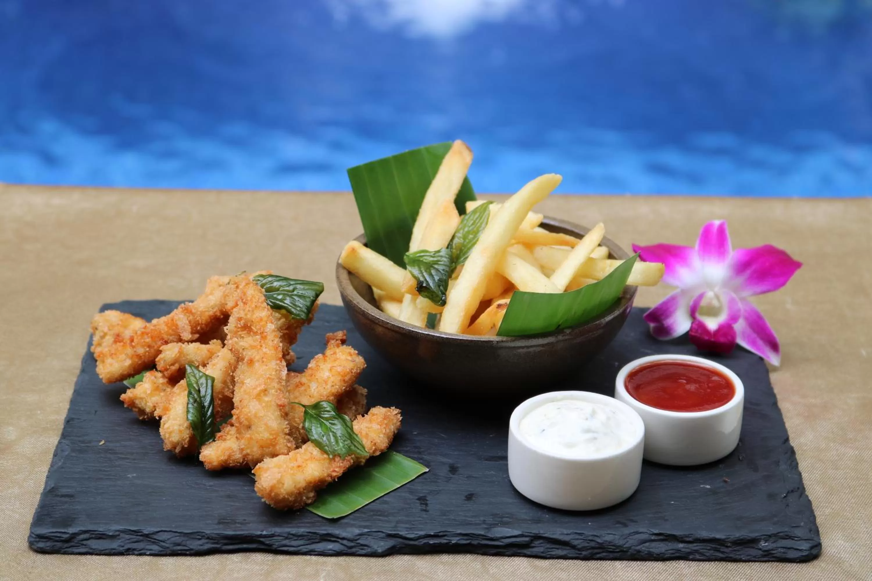 Food and drinks in Golden Temple Retreat