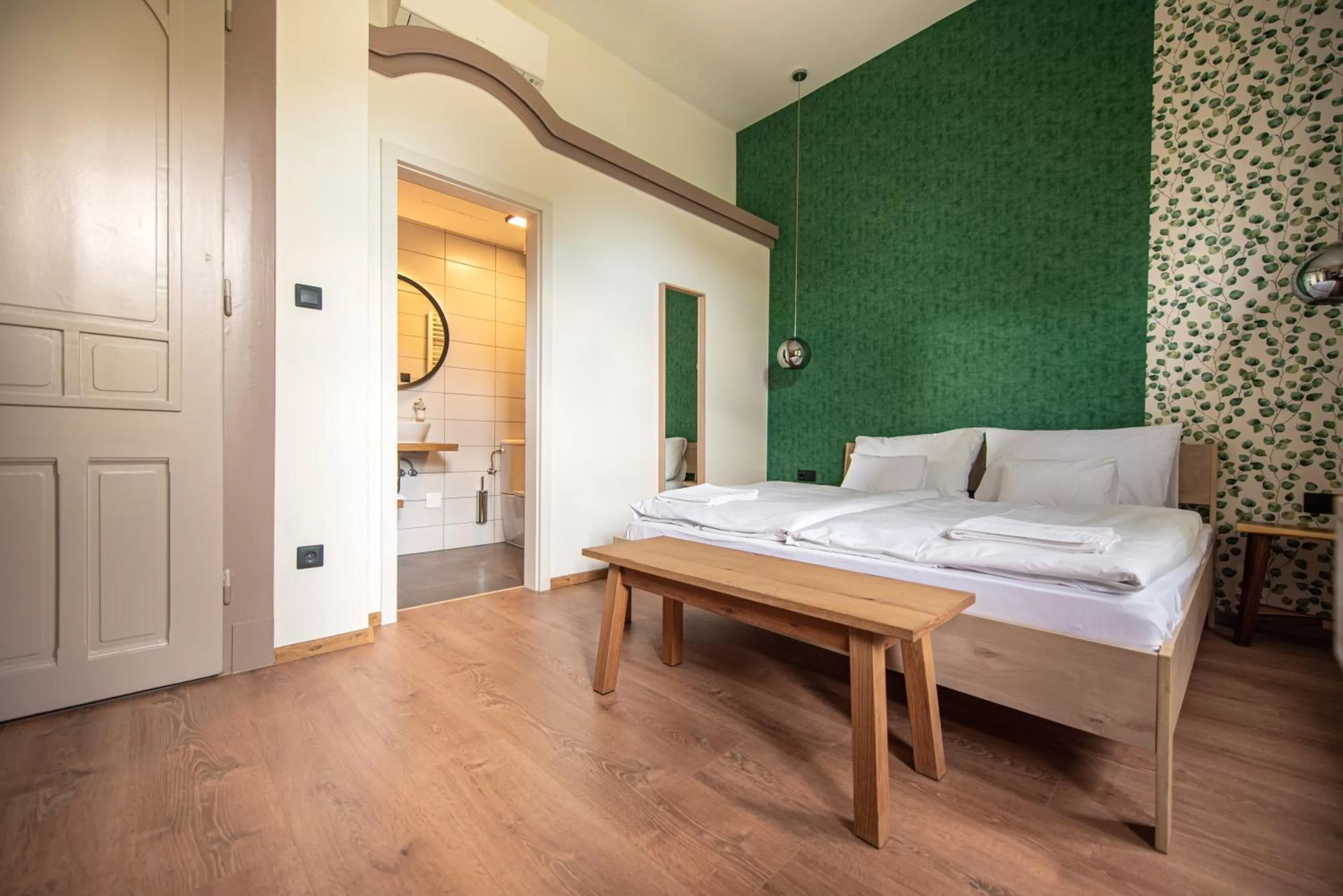 Bedroom, Bed in Knáb Panzió