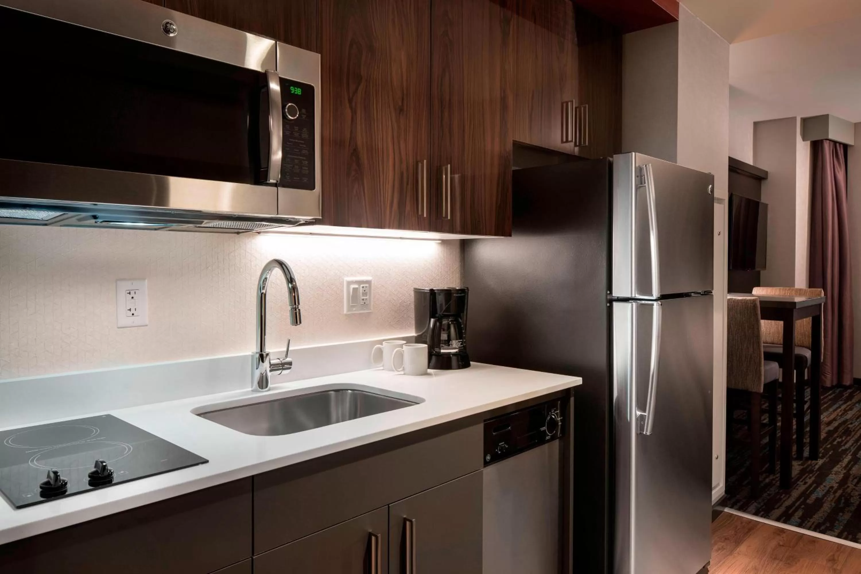 Kitchen or kitchenette in Residence Inn by Marriott Seattle Downtown Convention Center