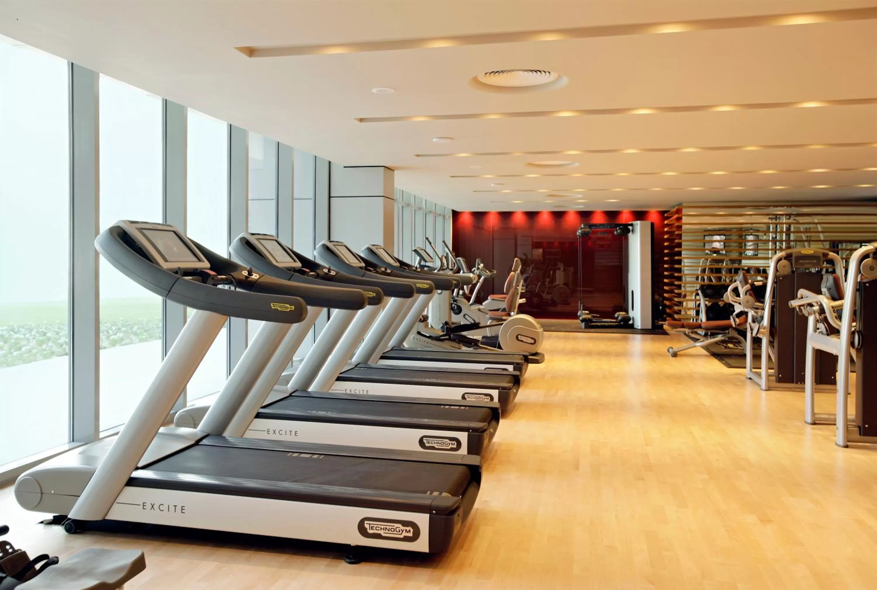 Fitness centre/facilities in Park Rotana Abu Dhabi