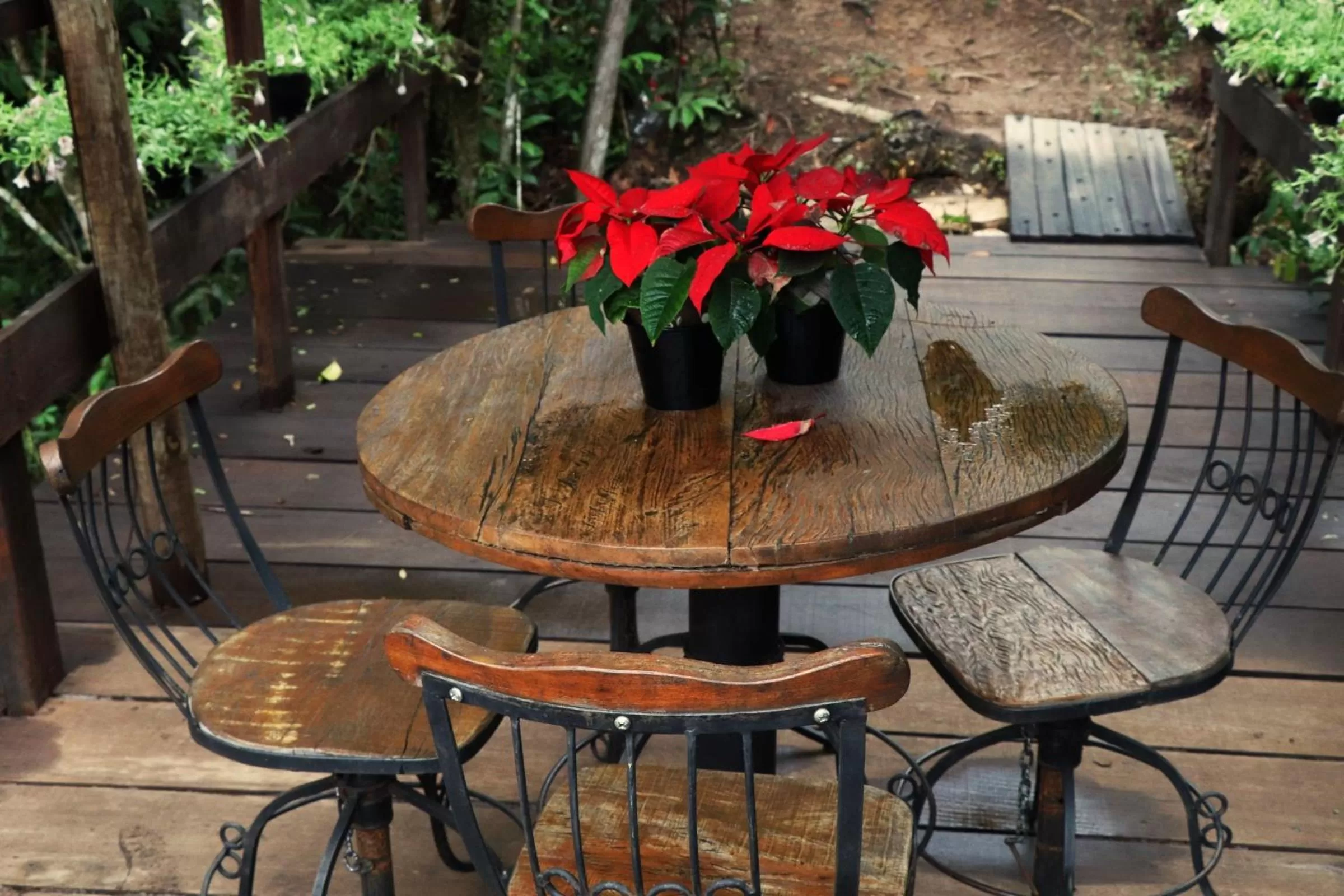 Seating area in Pousada Santa Thereza