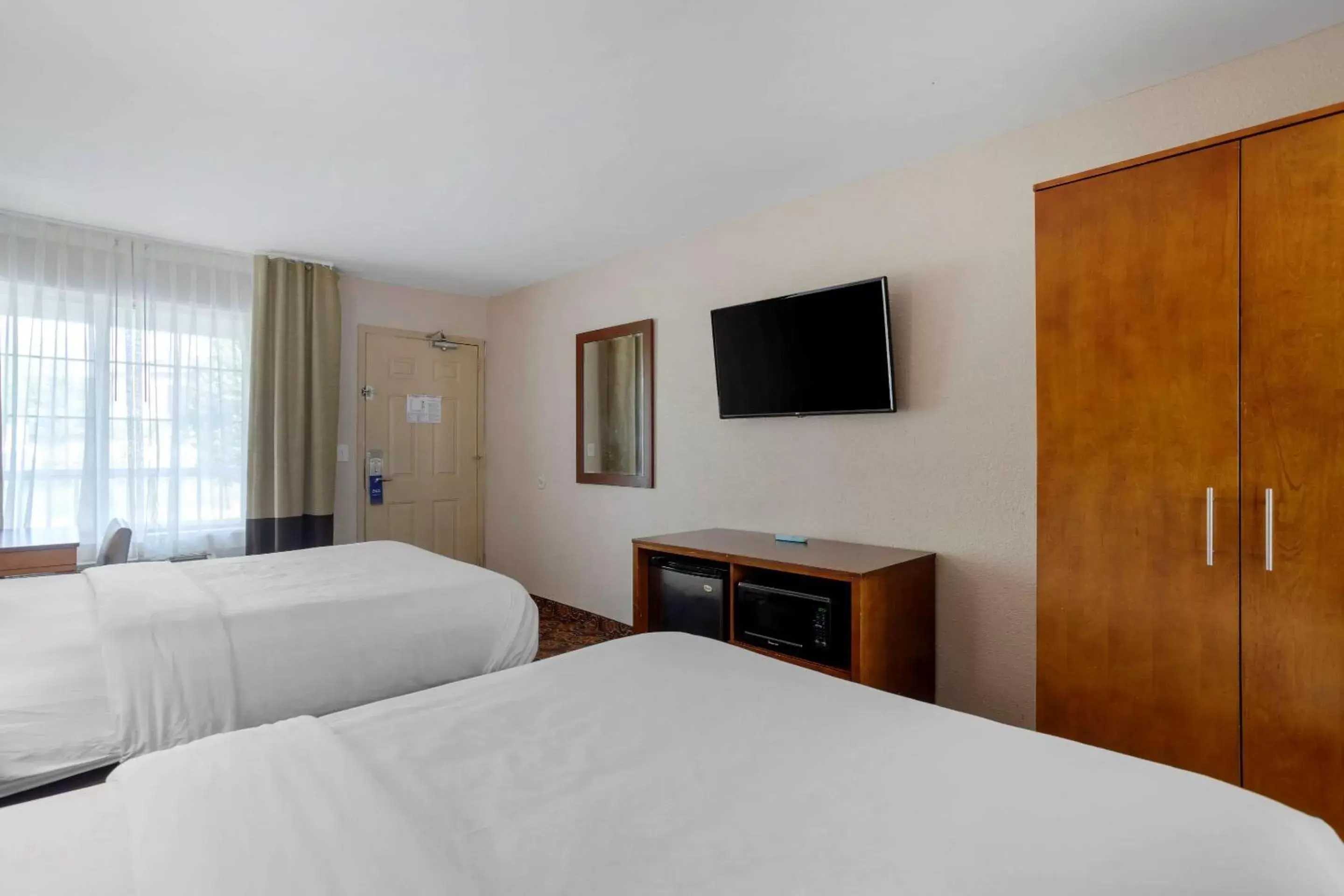 TV and multimedia, Bed in Comfort Inn Downtown Nashville - Music City Center