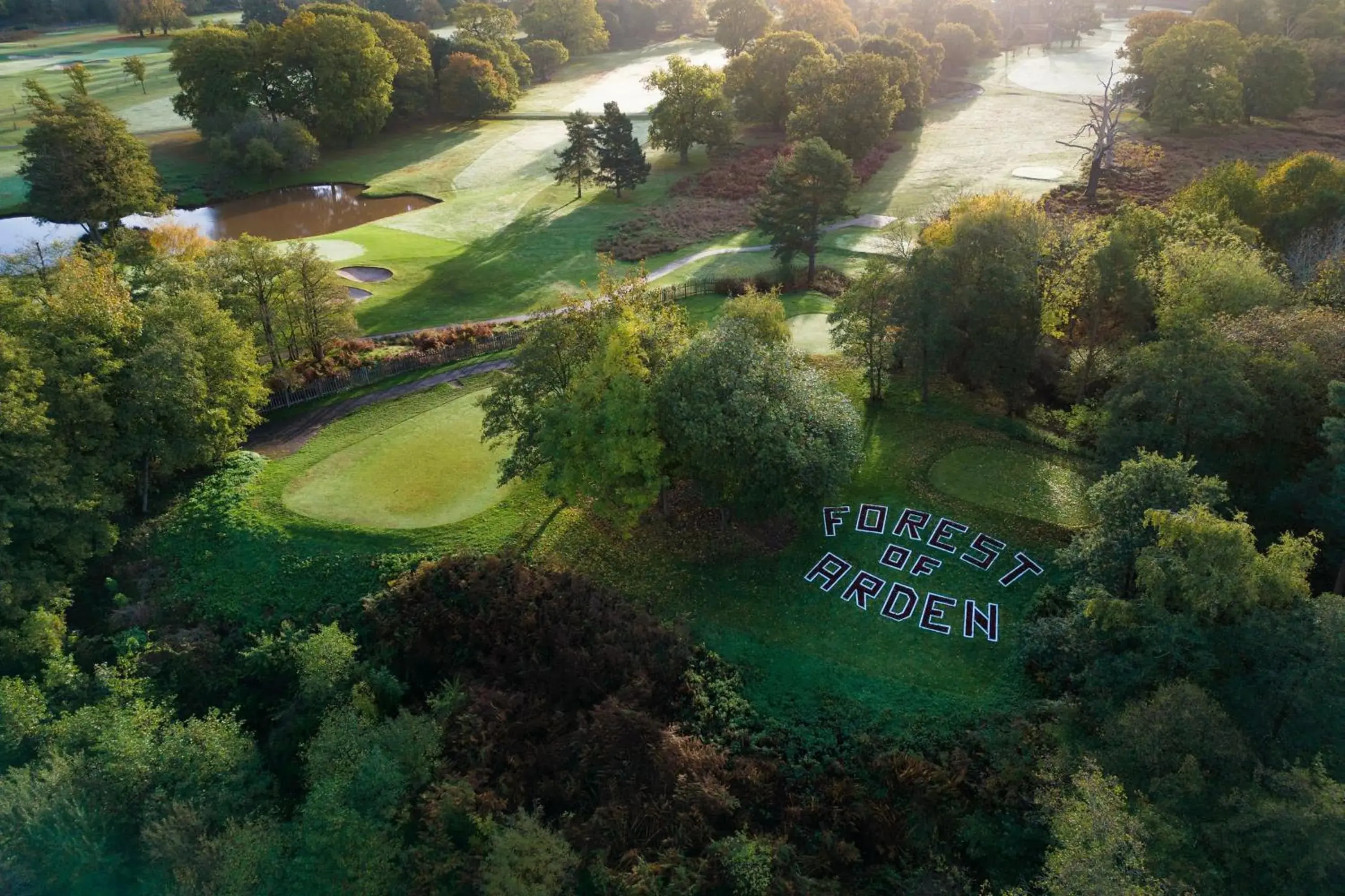 Golfcourse, Bird's-eye View in Delta Hotels by Marriott Forest of Arden Country Club