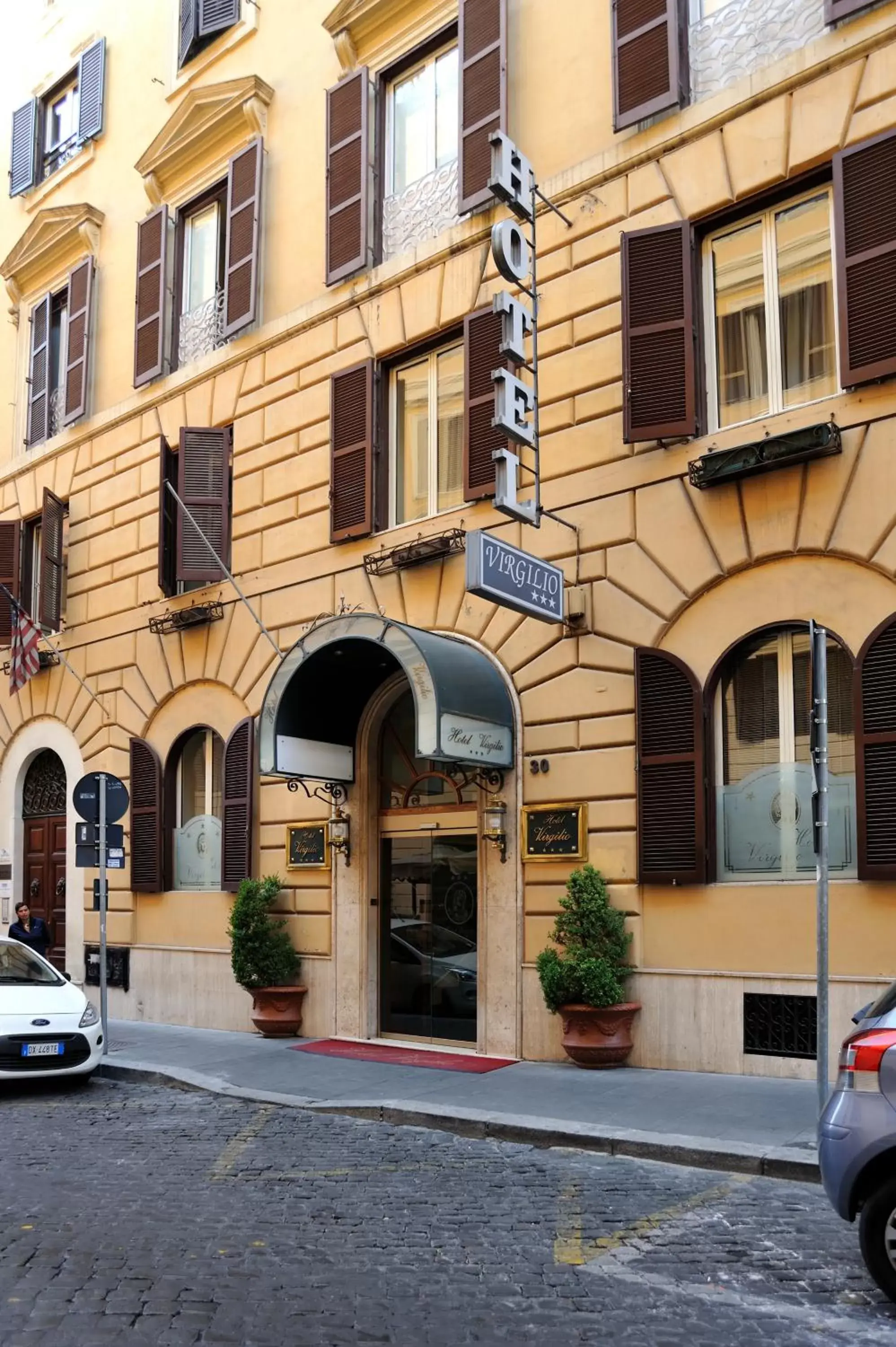 Property building in Hotel Virgilio