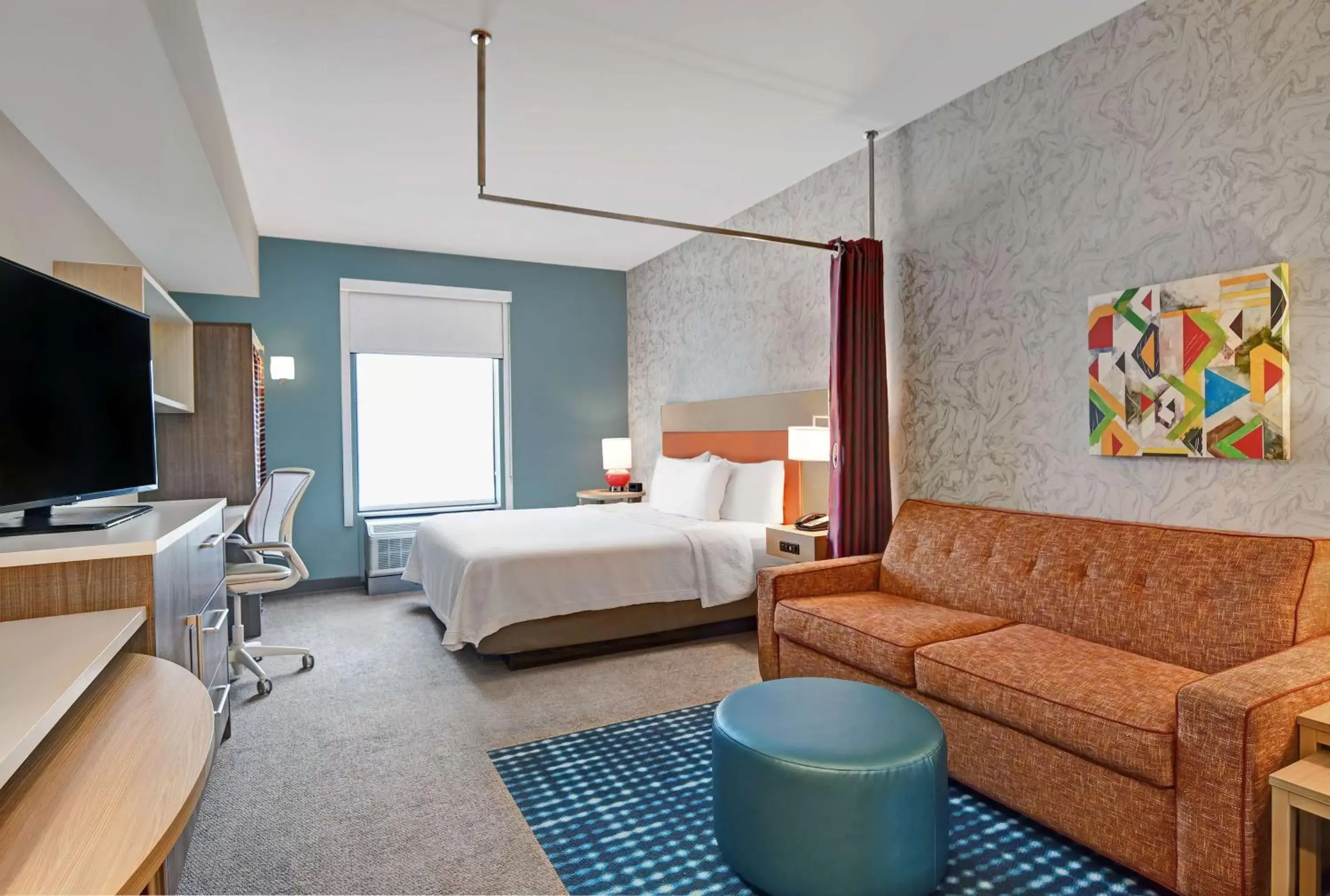 King Suite - Hearing Accessible/Non-Smoking in Home2 Suites By Hilton Bordentown King Suite - Hearing Accessible/Non-Smoking in Home2 Suites By Hilton Bordentown