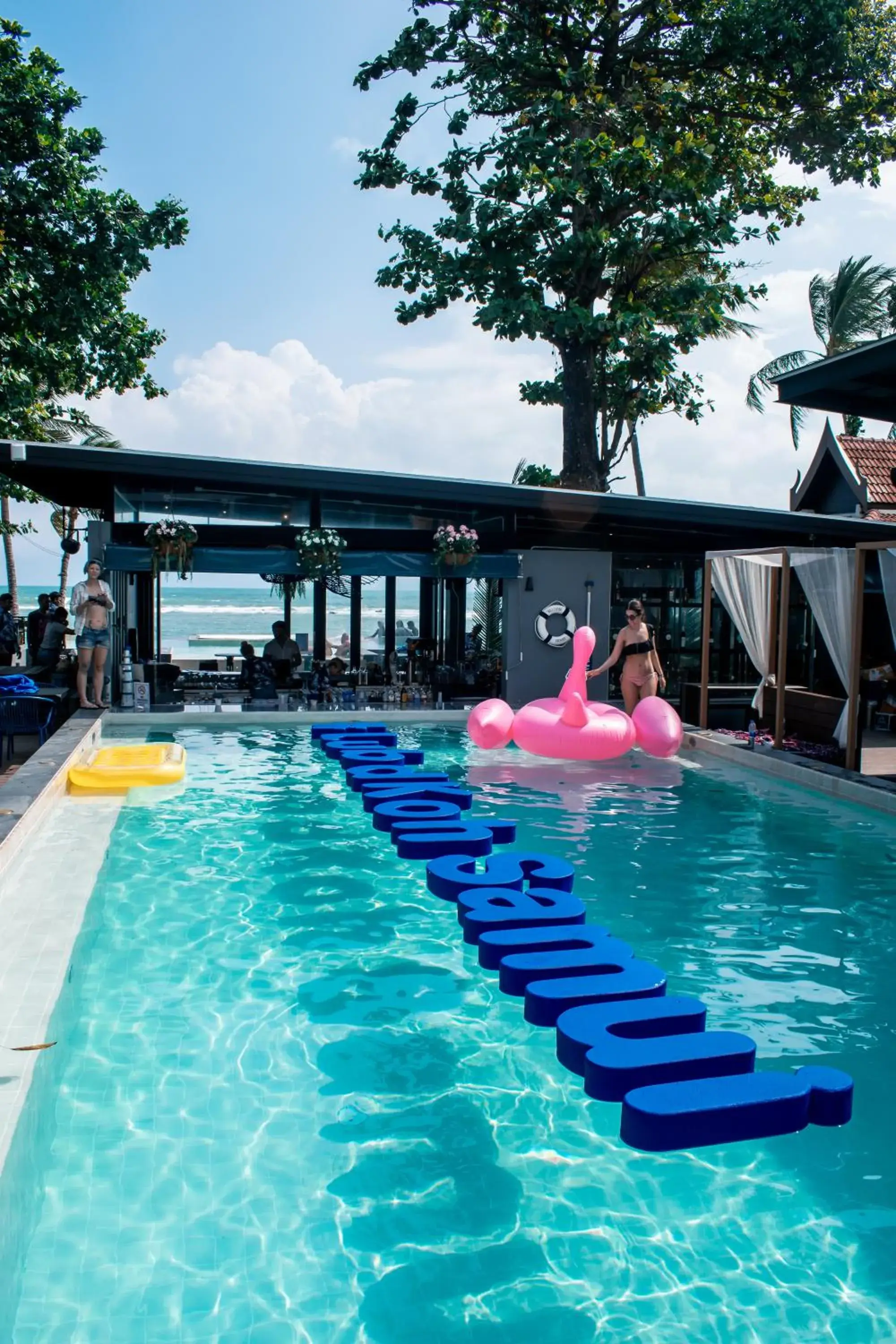 Pool view in Lub d Koh Samui Chaweng Beach - Beachfront & Vibrant Social Vibe Pool view in Lub d Koh Samui Chaweng Beach - Beachfront & Vibrant Social Vibe